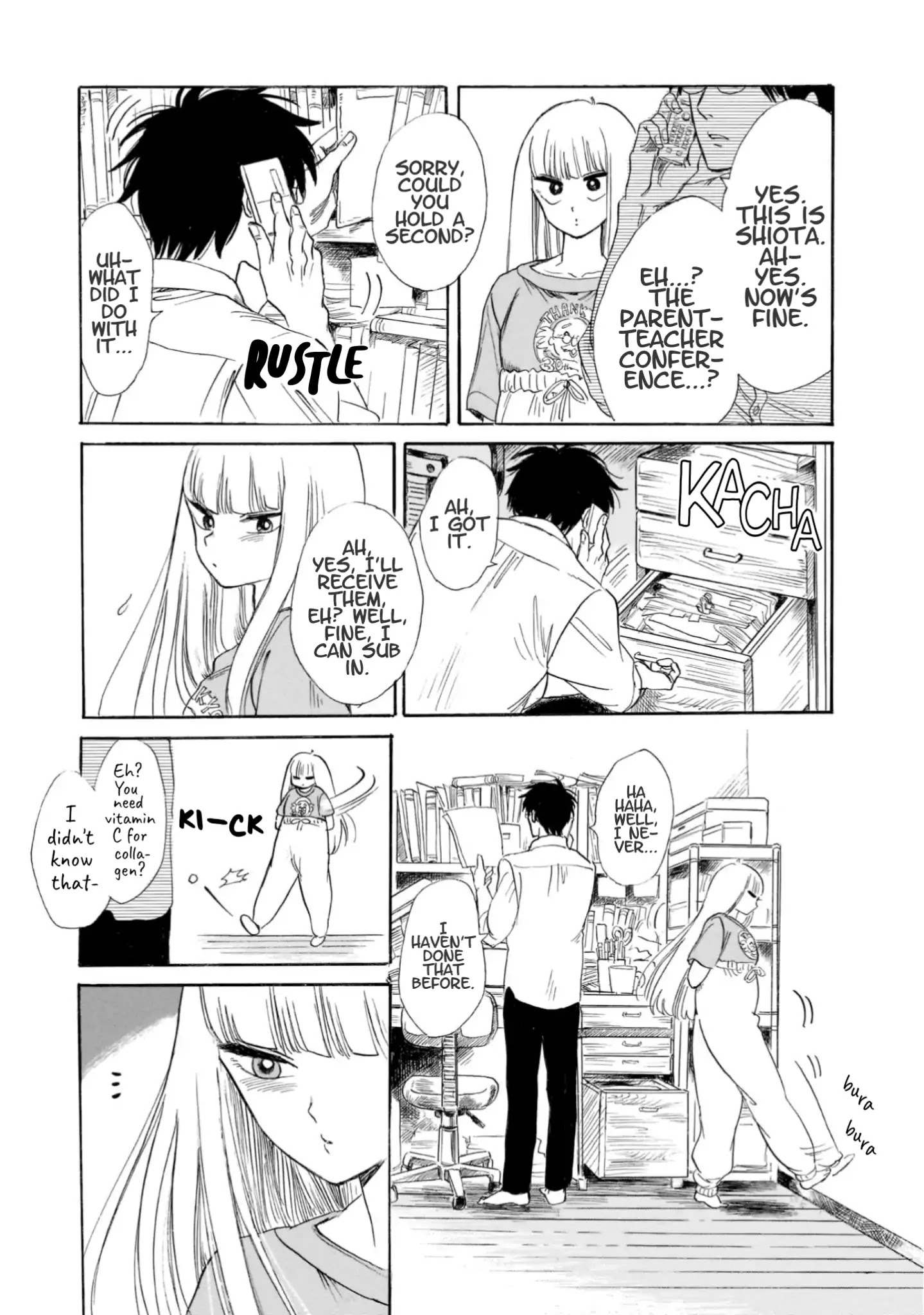 Shiota-sensei to Amai-chan chapter 17 page 13