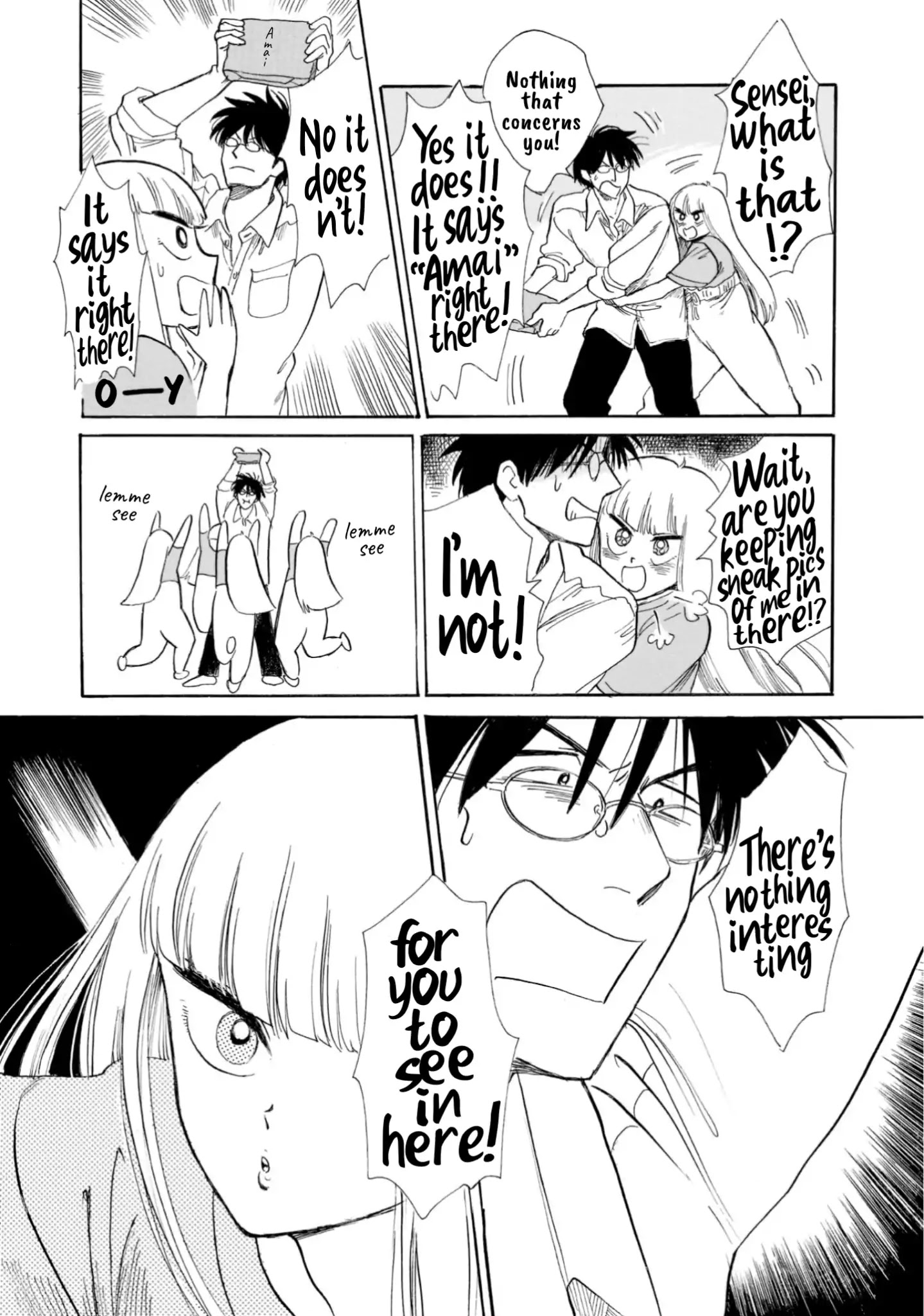 Shiota-sensei to Amai-chan chapter 17 page 17