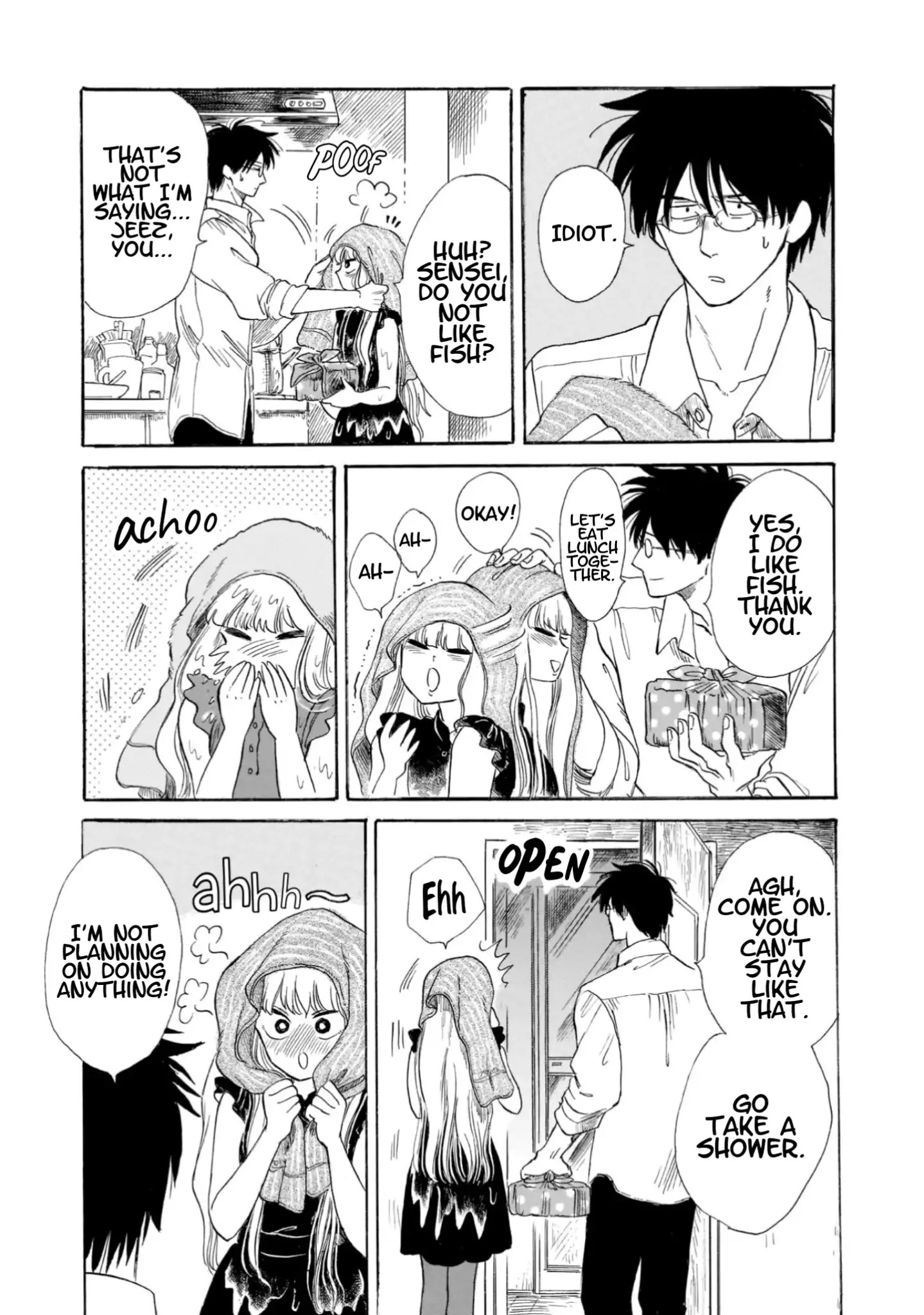 Shiota-sensei to Amai-chan chapter 17 page 3