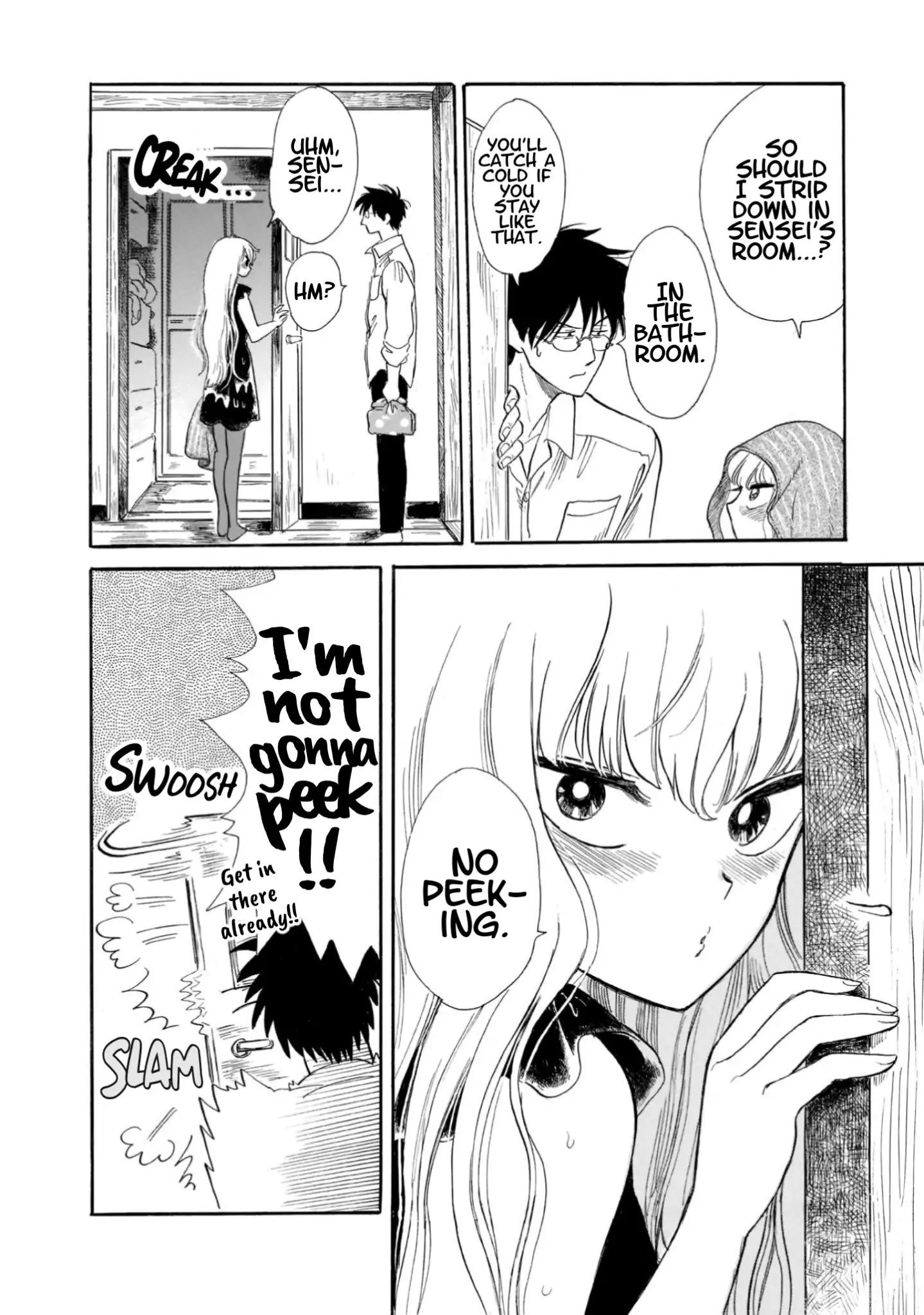 Shiota-sensei to Amai-chan chapter 17 page 4