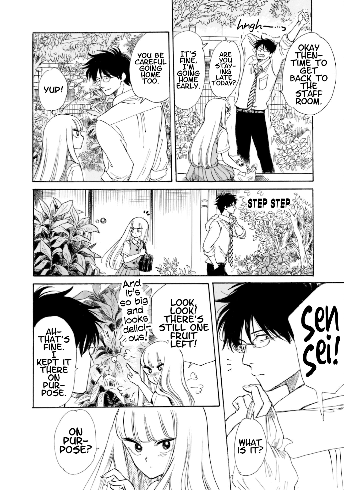 Shiota-sensei to Amai-chan chapter 18 page 20