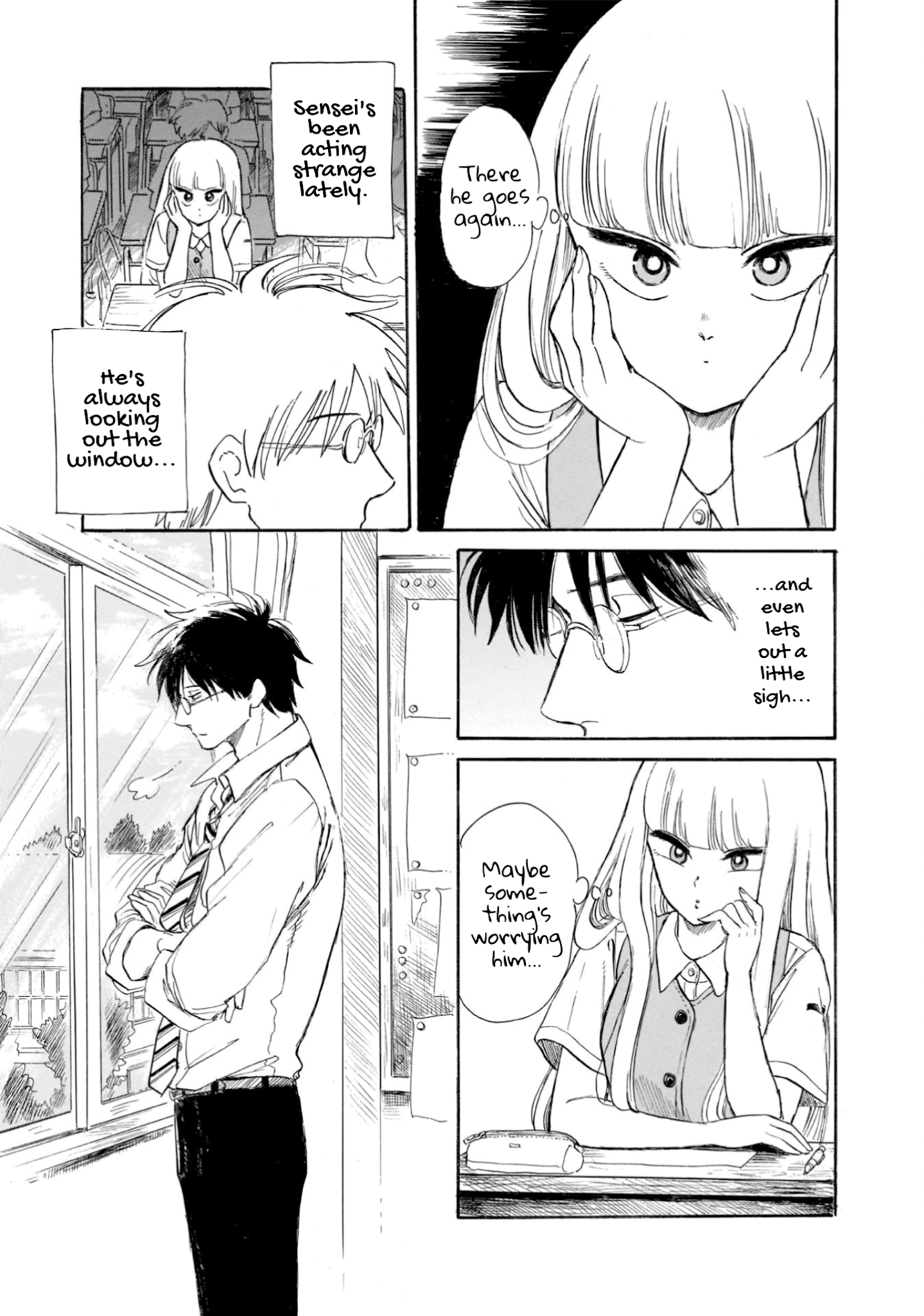 Shiota-sensei to Amai-chan chapter 18 page 5