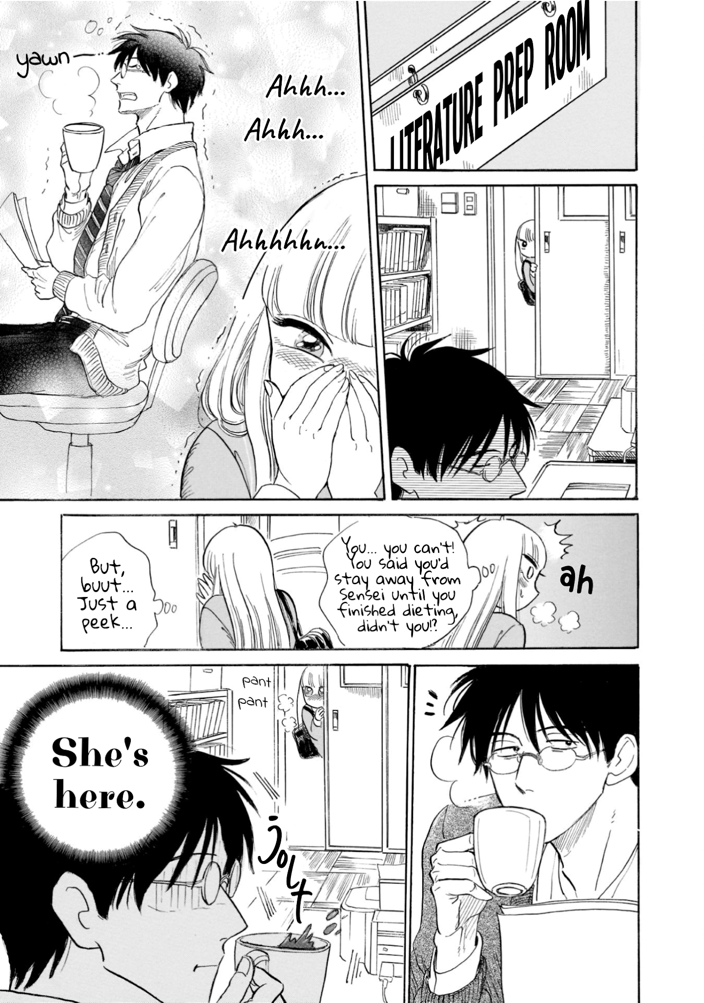 Shiota-sensei to Amai-chan chapter 20 page 15