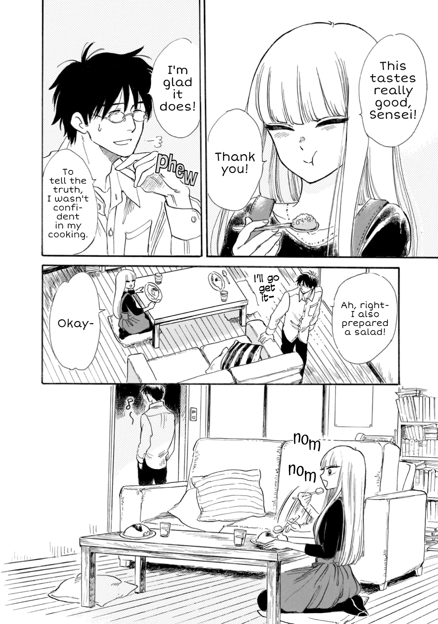 Shiota-sensei to Amai-chan chapter 21 page 12