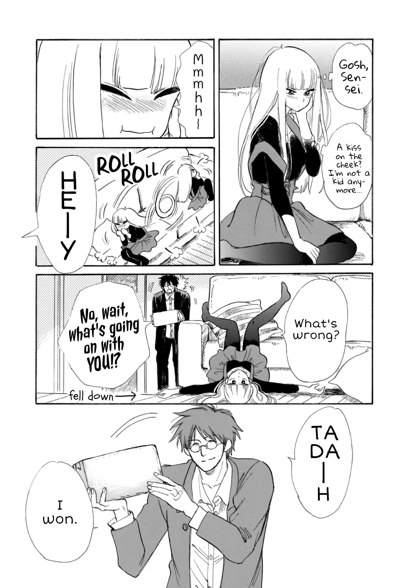 Shiota-sensei to Amai-chan chapter 21 page 23