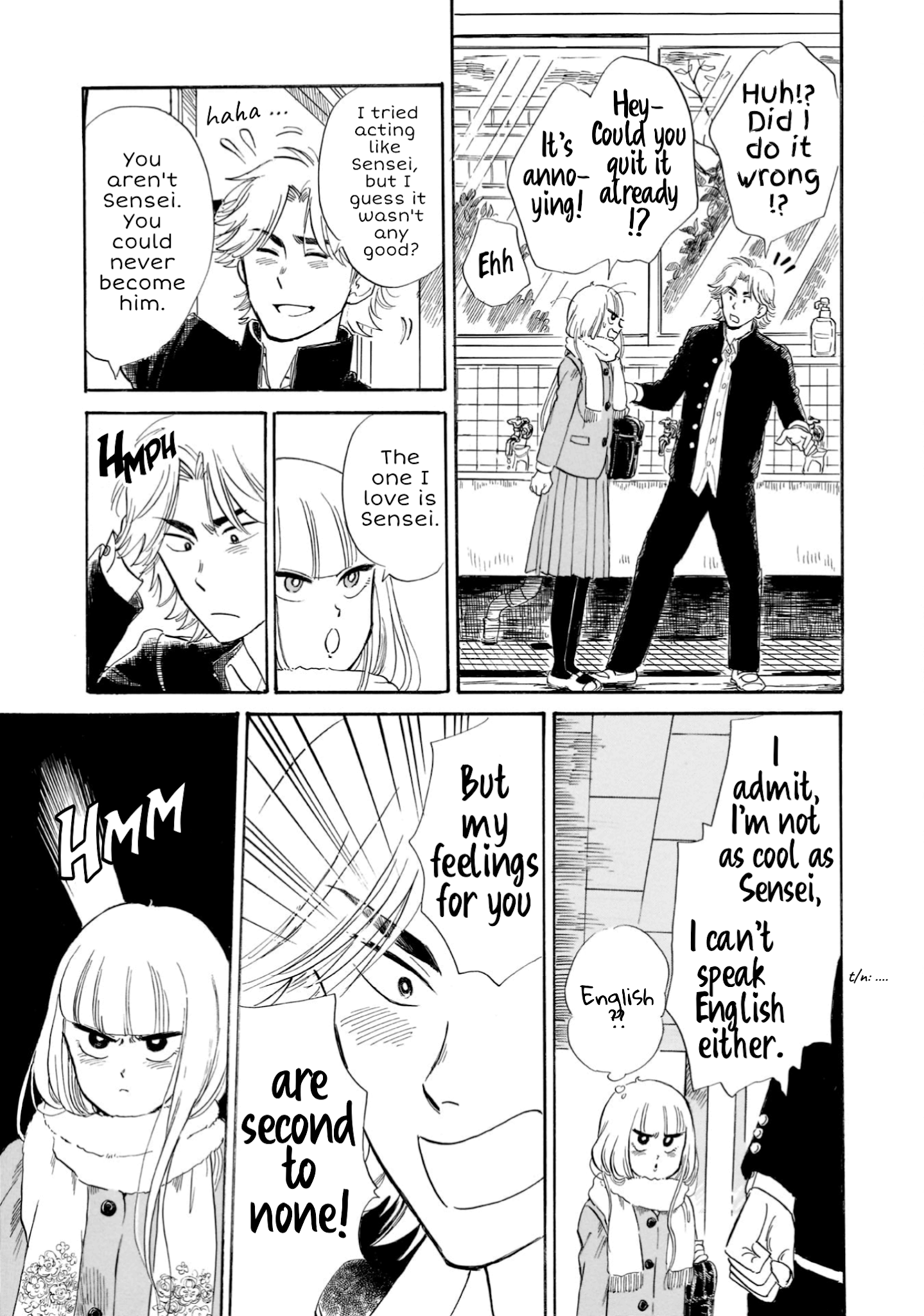 Shiota-sensei to Amai-chan chapter 23 page 11