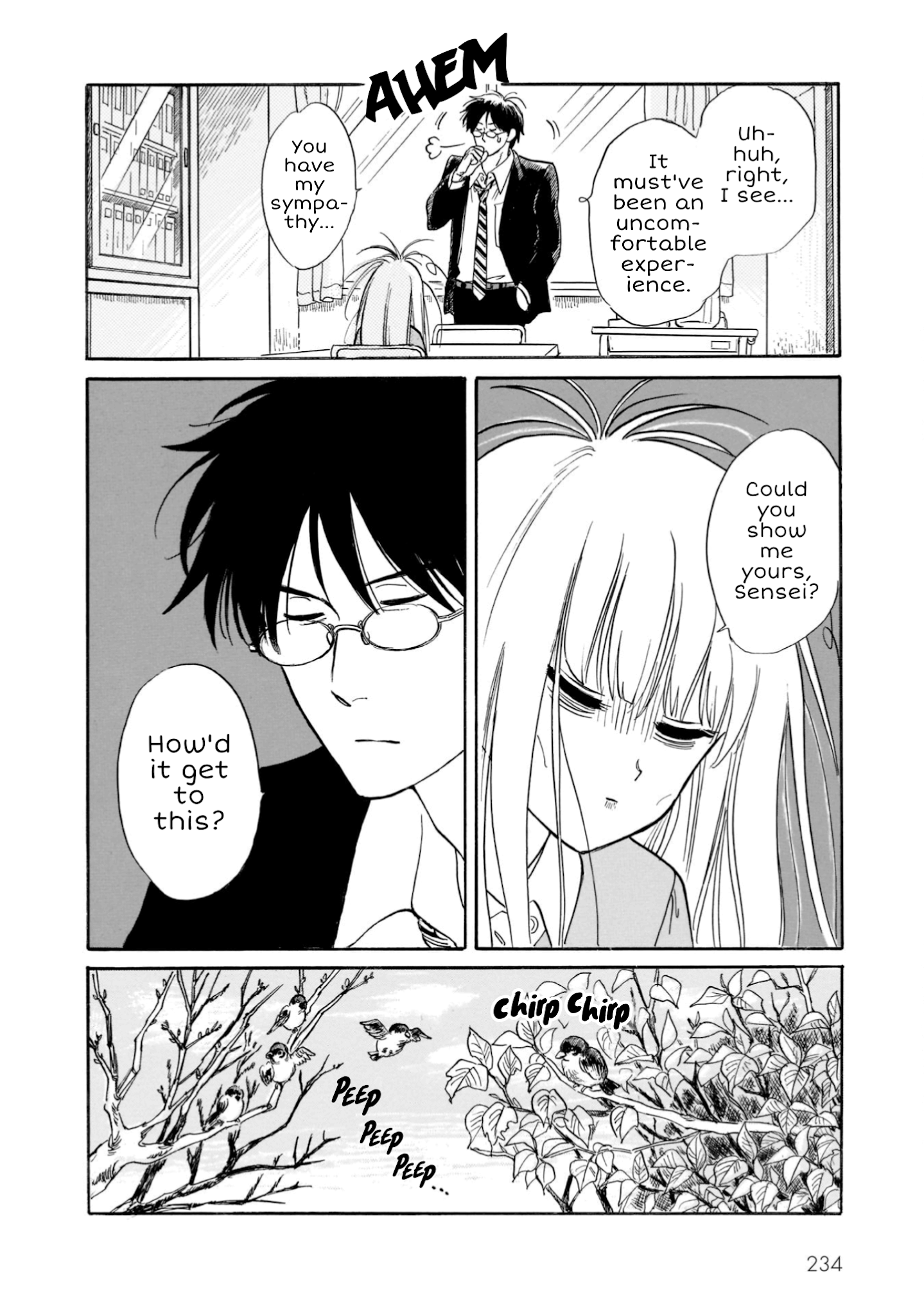 Shiota-sensei to Amai-chan chapter 24 page 4