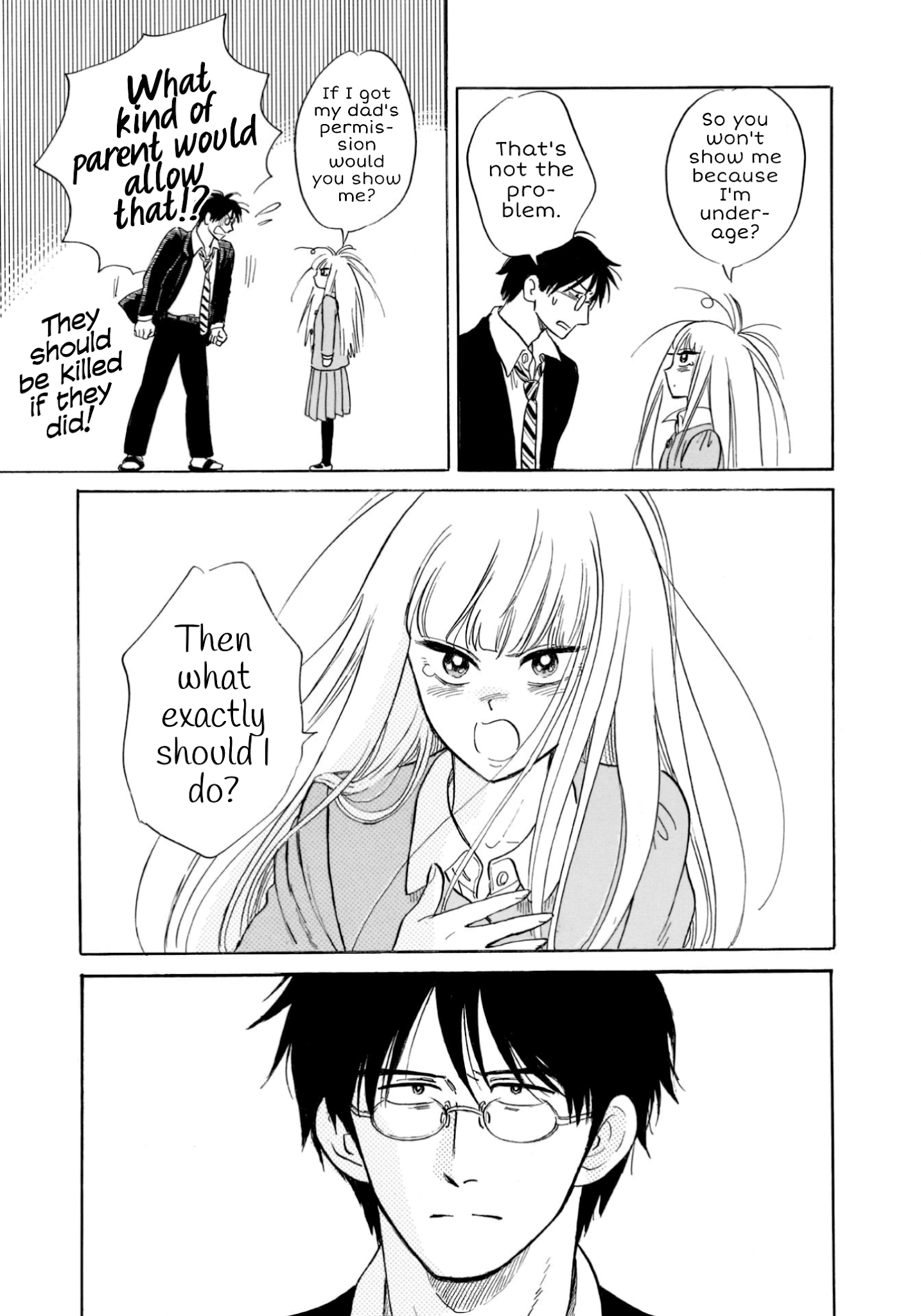 Shiota-sensei to Amai-chan chapter 24 page 9