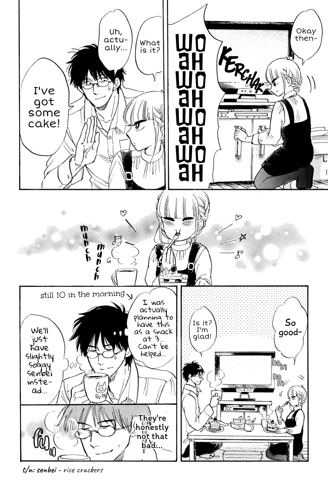Shiota-sensei to Amai-chan chapter 25 page 8