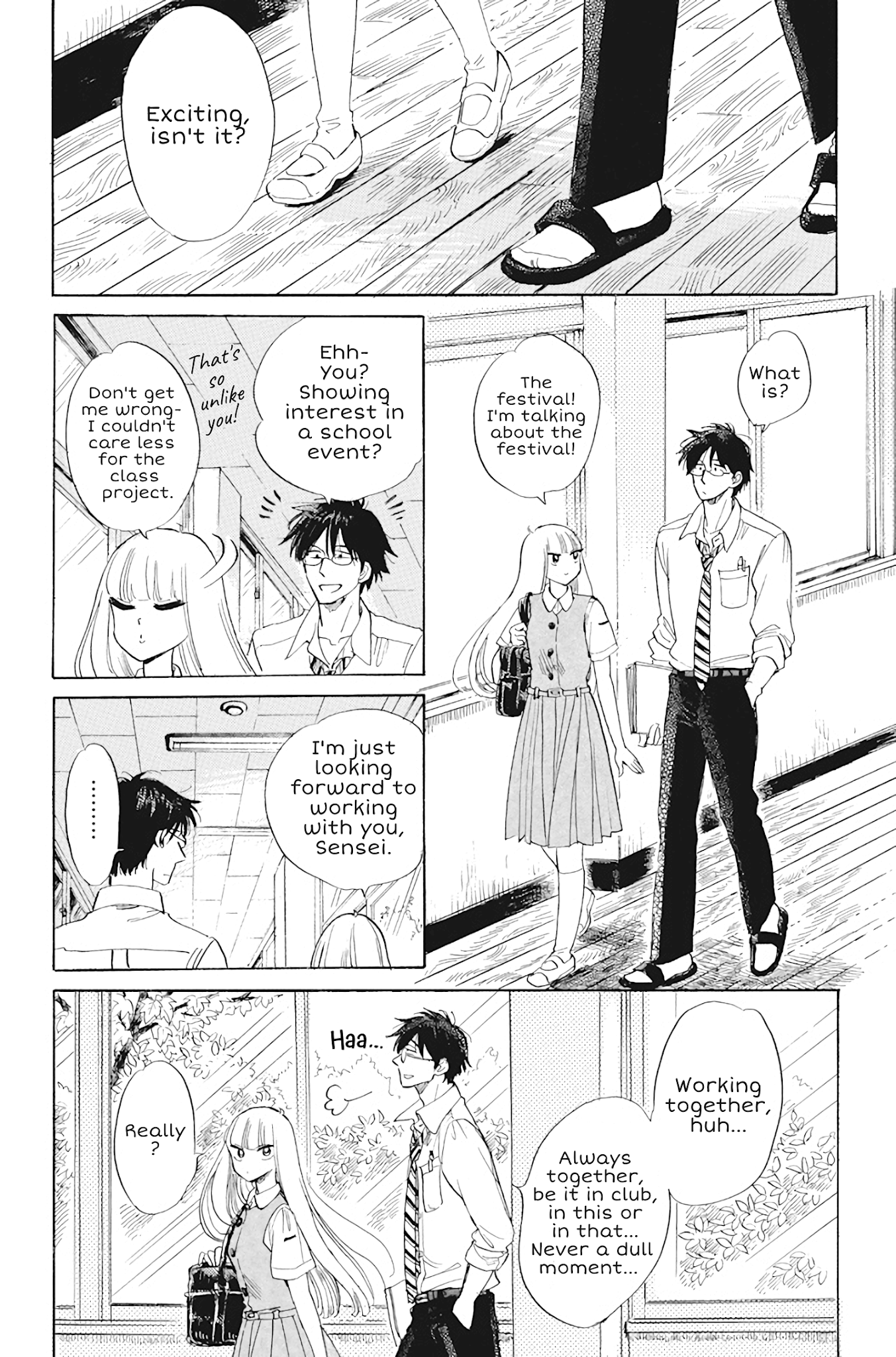 Shiota-sensei to Amai-chan chapter 28 page 3