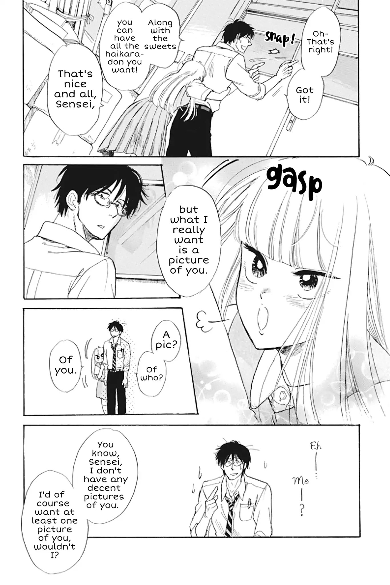 Shiota-sensei to Amai-chan chapter 29 page 15