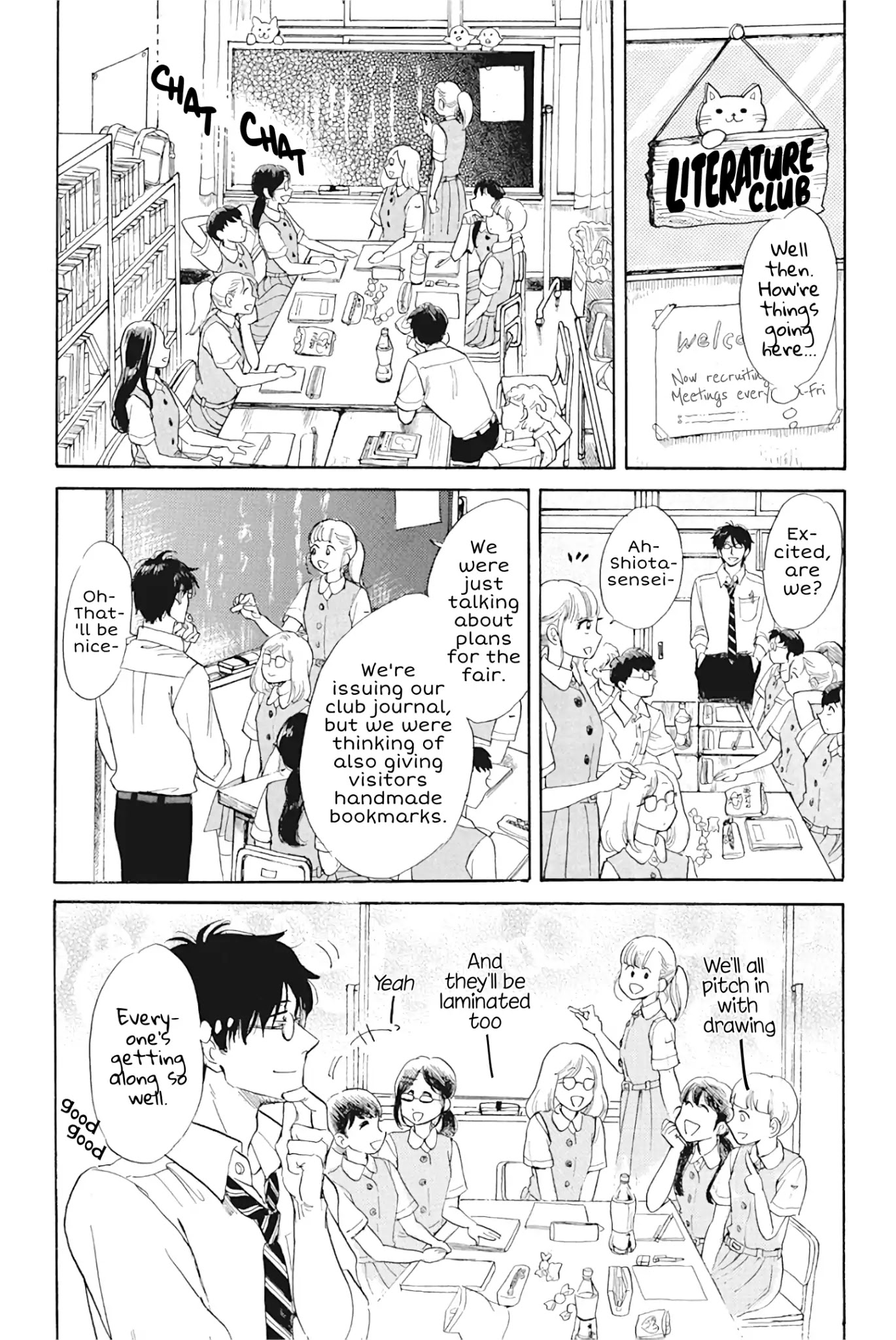 Shiota-sensei to Amai-chan chapter 29 page 4