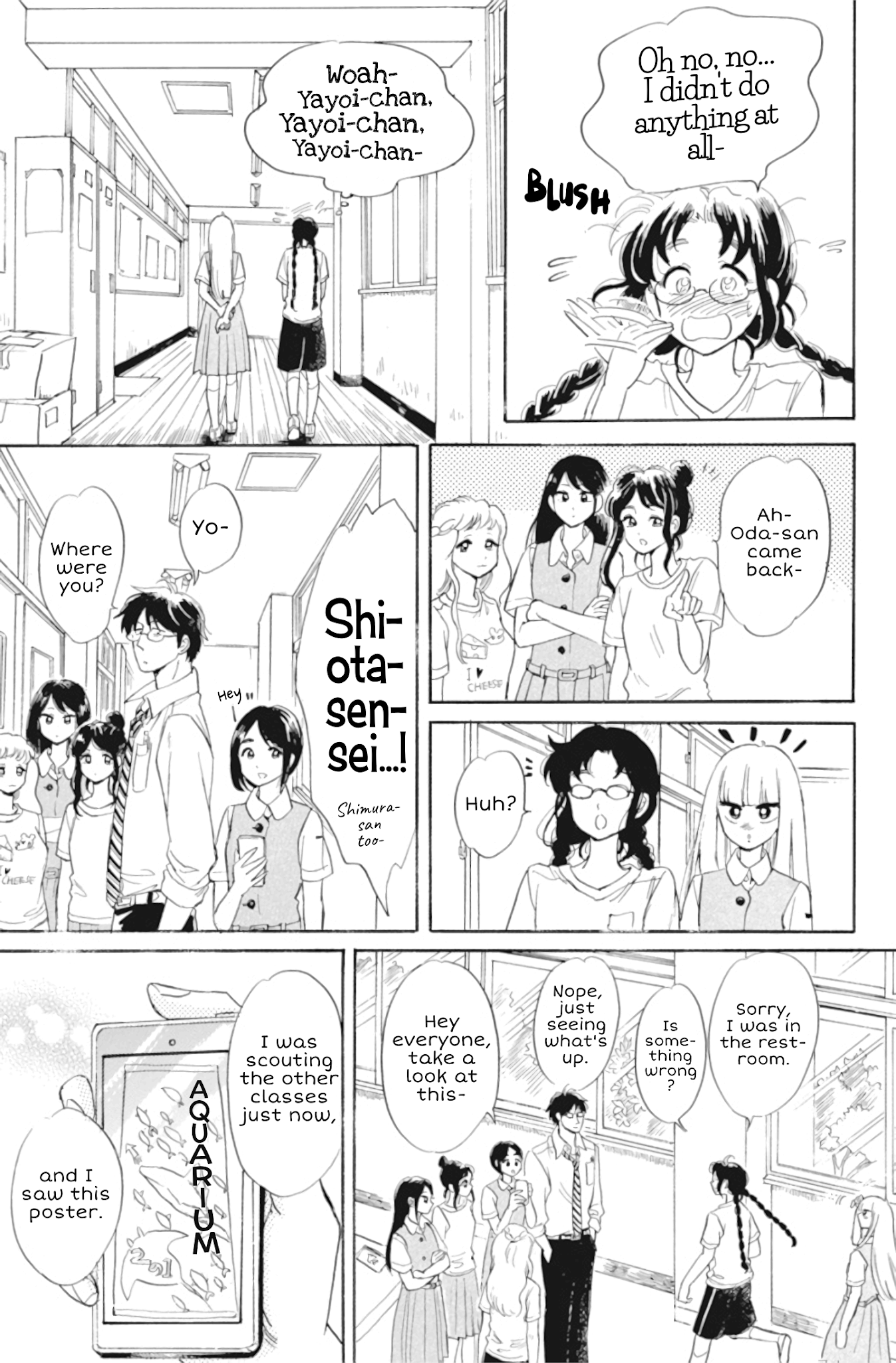 Shiota-sensei to Amai-chan chapter 32 page 13