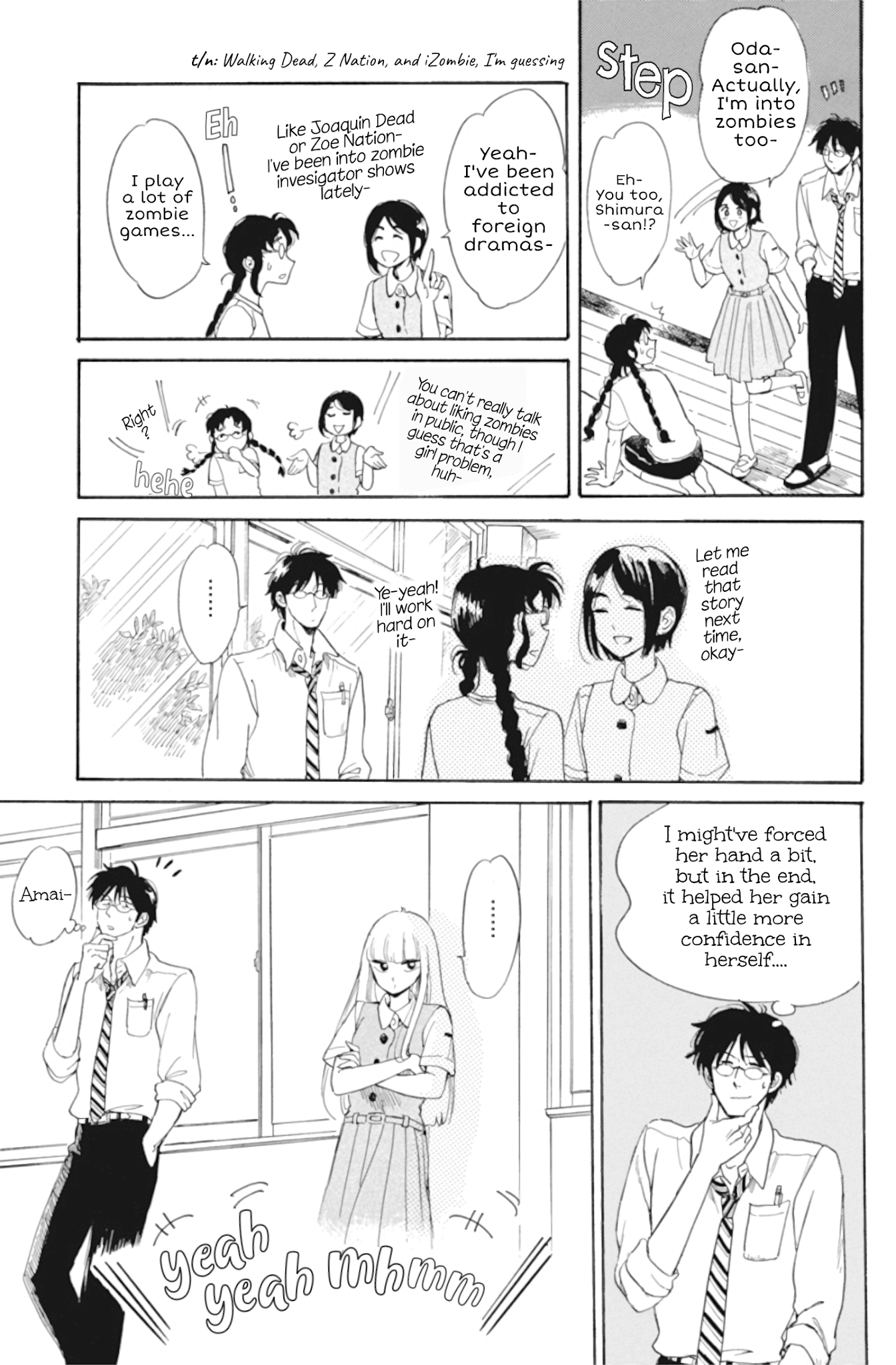 Shiota-sensei to Amai-chan chapter 32 page 21