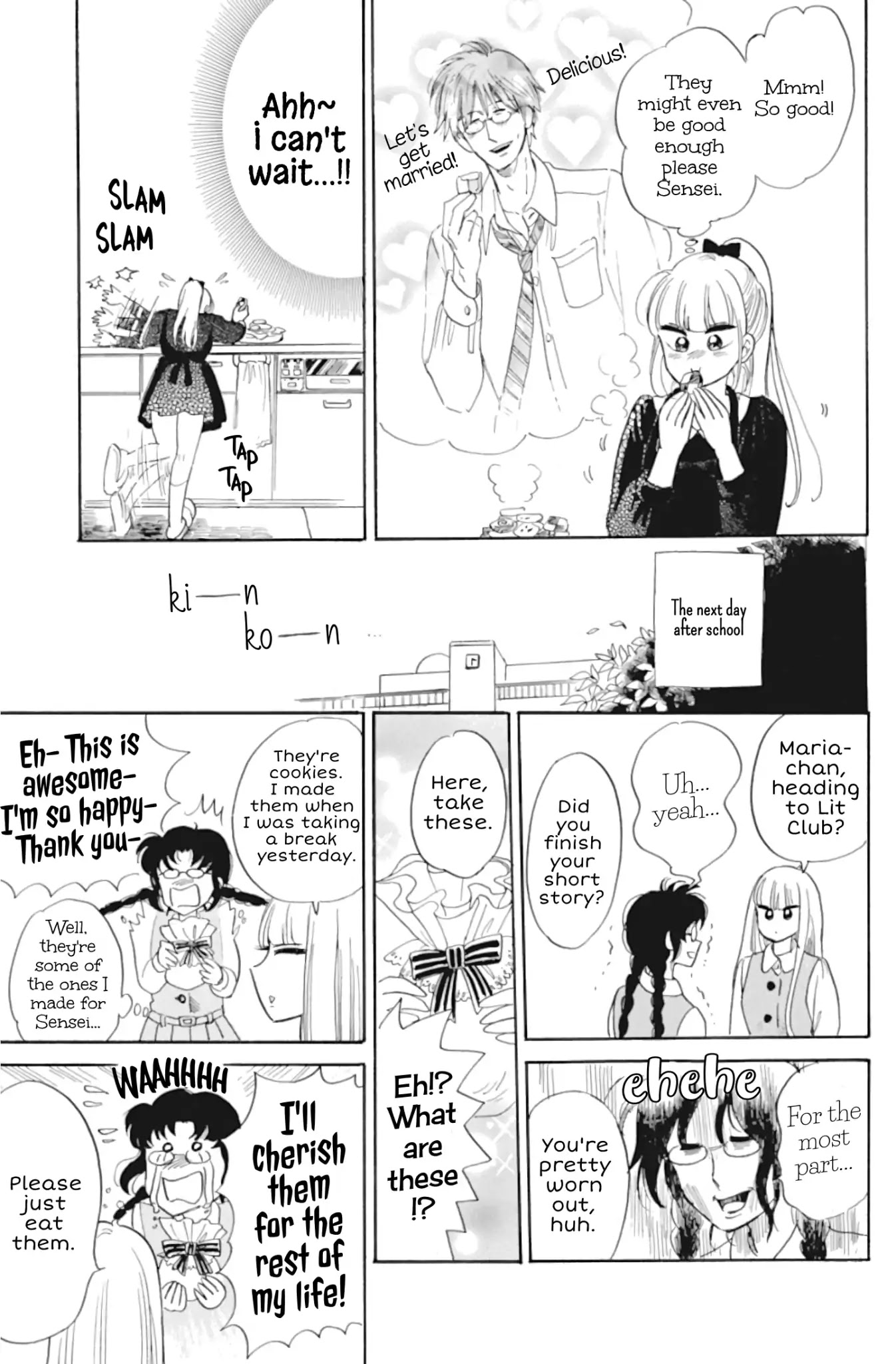 Shiota-sensei to Amai-chan chapter 34 page 9
