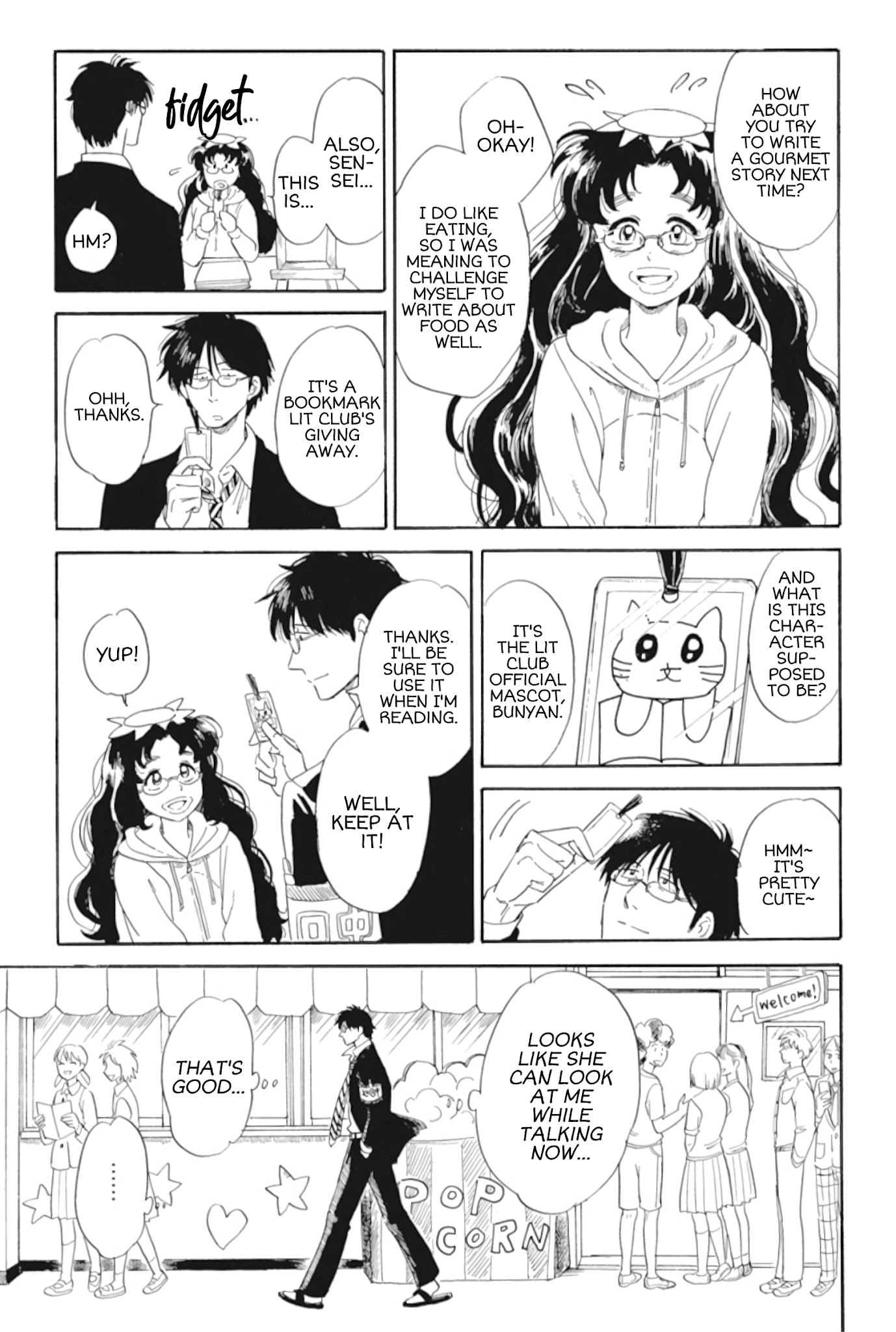 Shiota-sensei to Amai-chan chapter 36 page 9