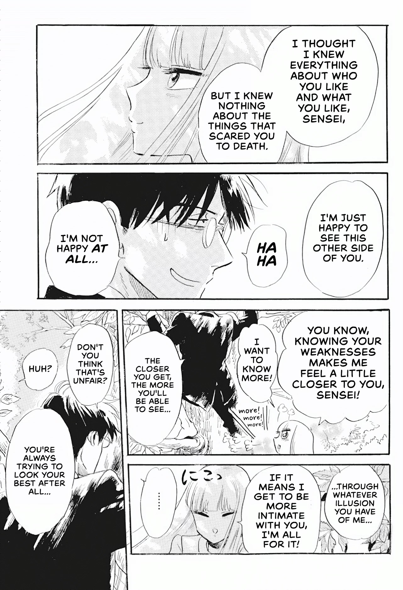 Shiota-sensei to Amai-chan chapter 40 page 21