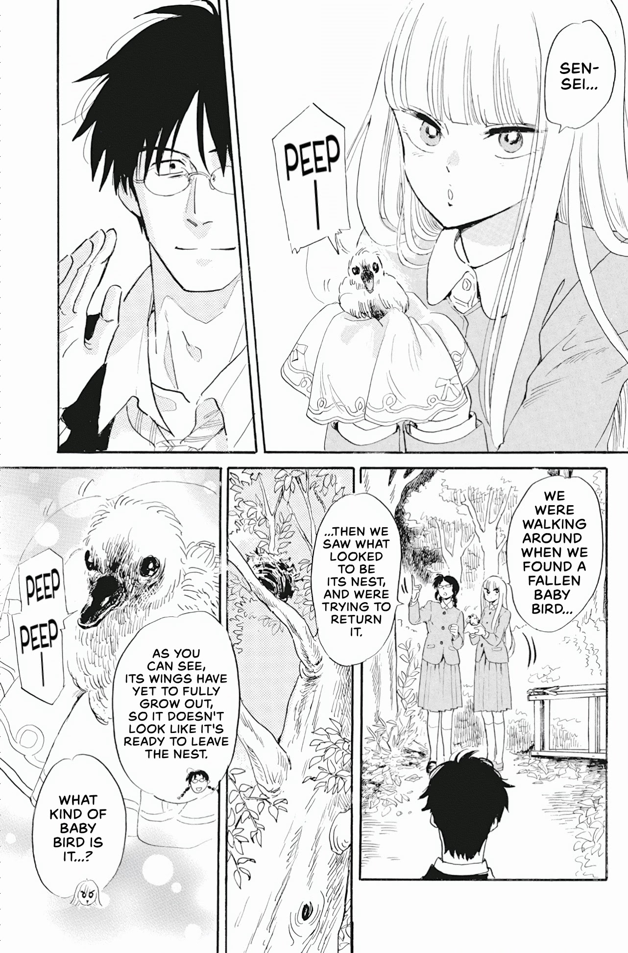 Shiota-sensei to Amai-chan chapter 40 page 7