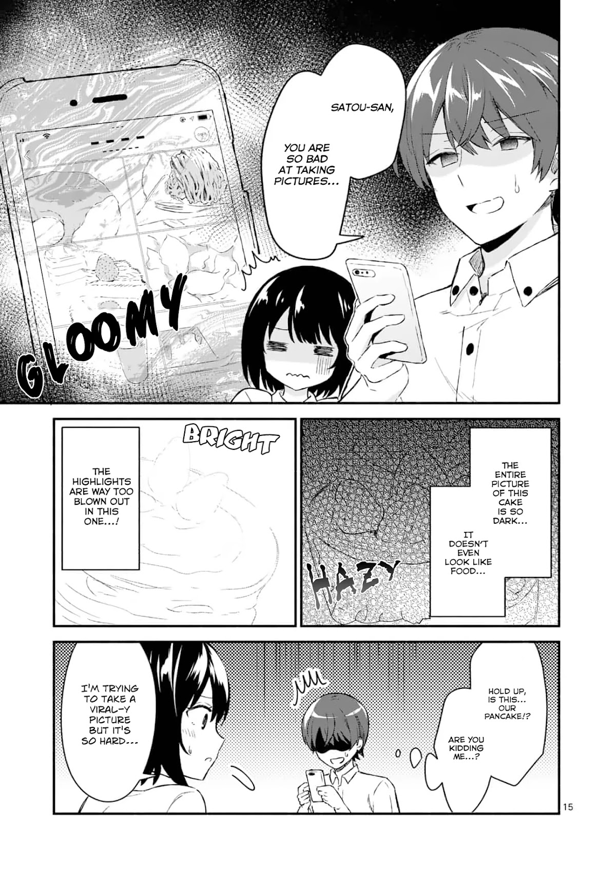 Shiotaiou no Sato-san ga Ore ni dake Amai chapter 1 page 14