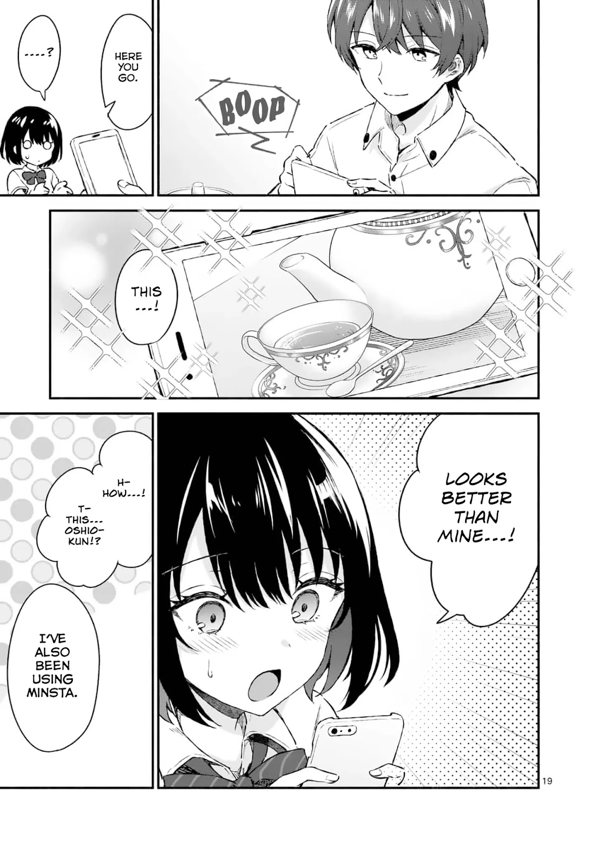 Shiotaiou no Sato-san ga Ore ni dake Amai chapter 1 page 18