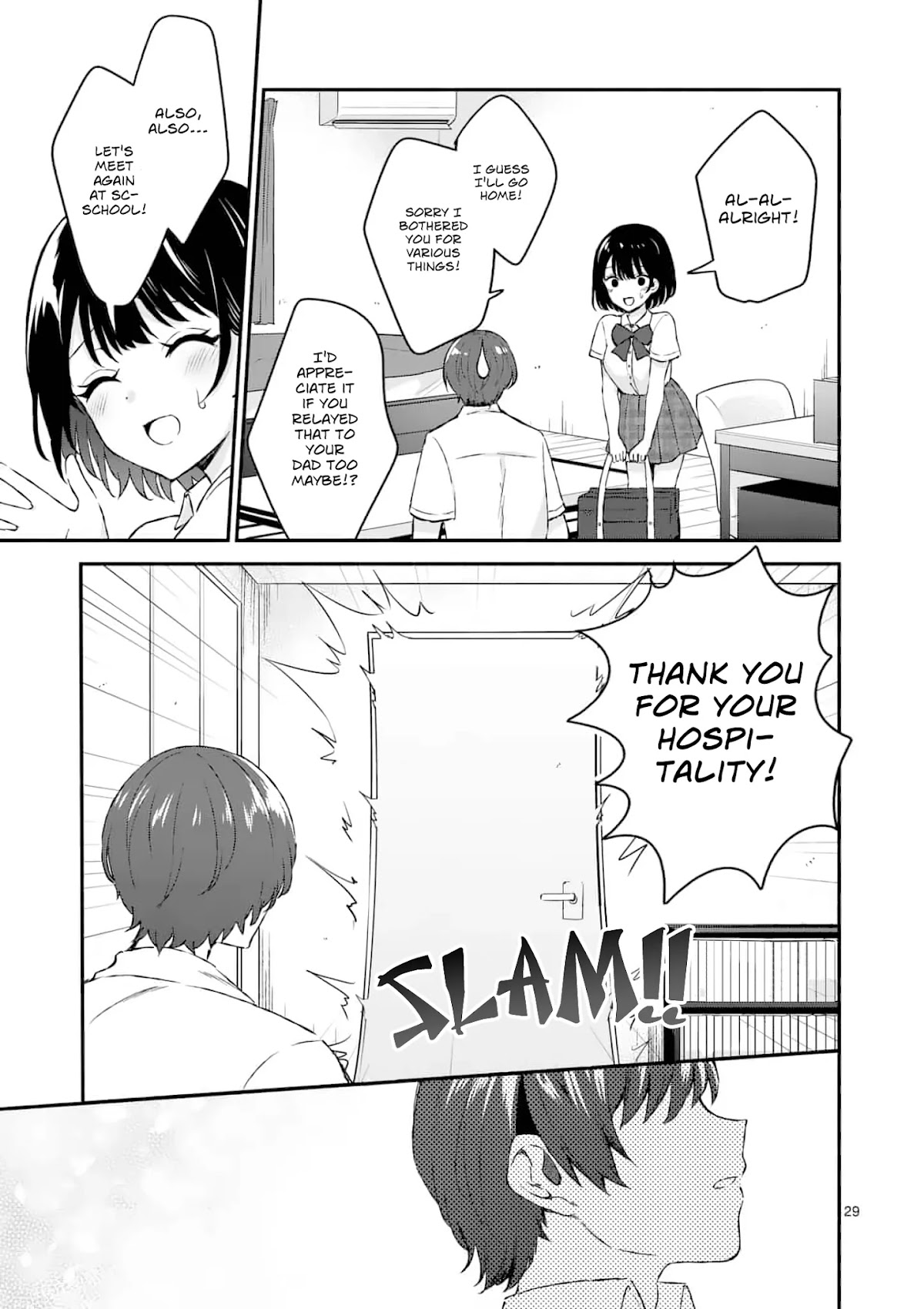 Shiotaiou no Sato-san ga Ore ni dake Amai chapter 1 page 28