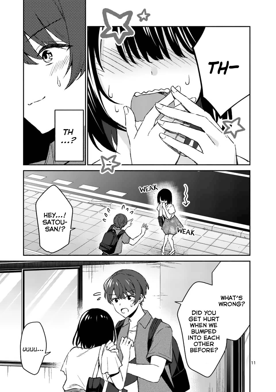 Shiotaiou no Sato-san ga Ore ni dake Amai chapter 10 page 11