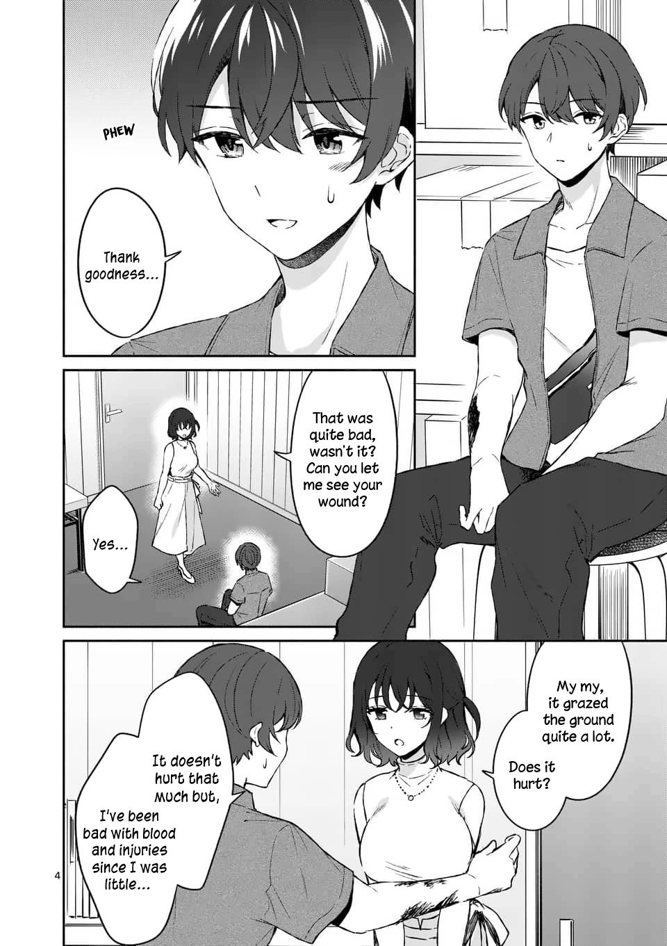 Shiotaiou no Sato-san ga Ore ni dake Amai chapter 12 page 4