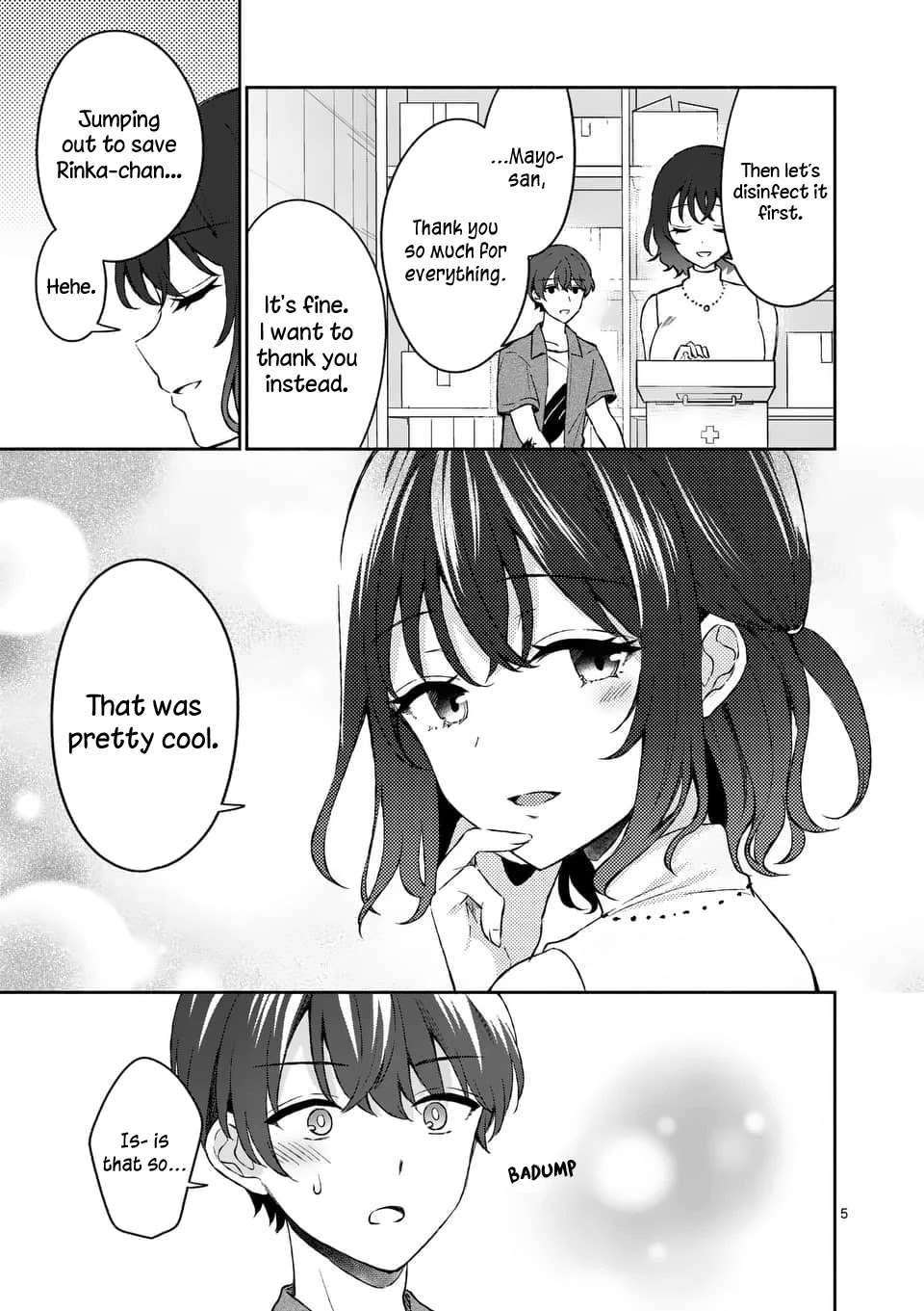 Shiotaiou no Sato-san ga Ore ni dake Amai chapter 12 page 5