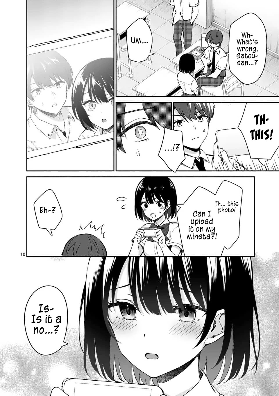 Shiotaiou no Sato-san ga Ore ni dake Amai chapter 16 page 10