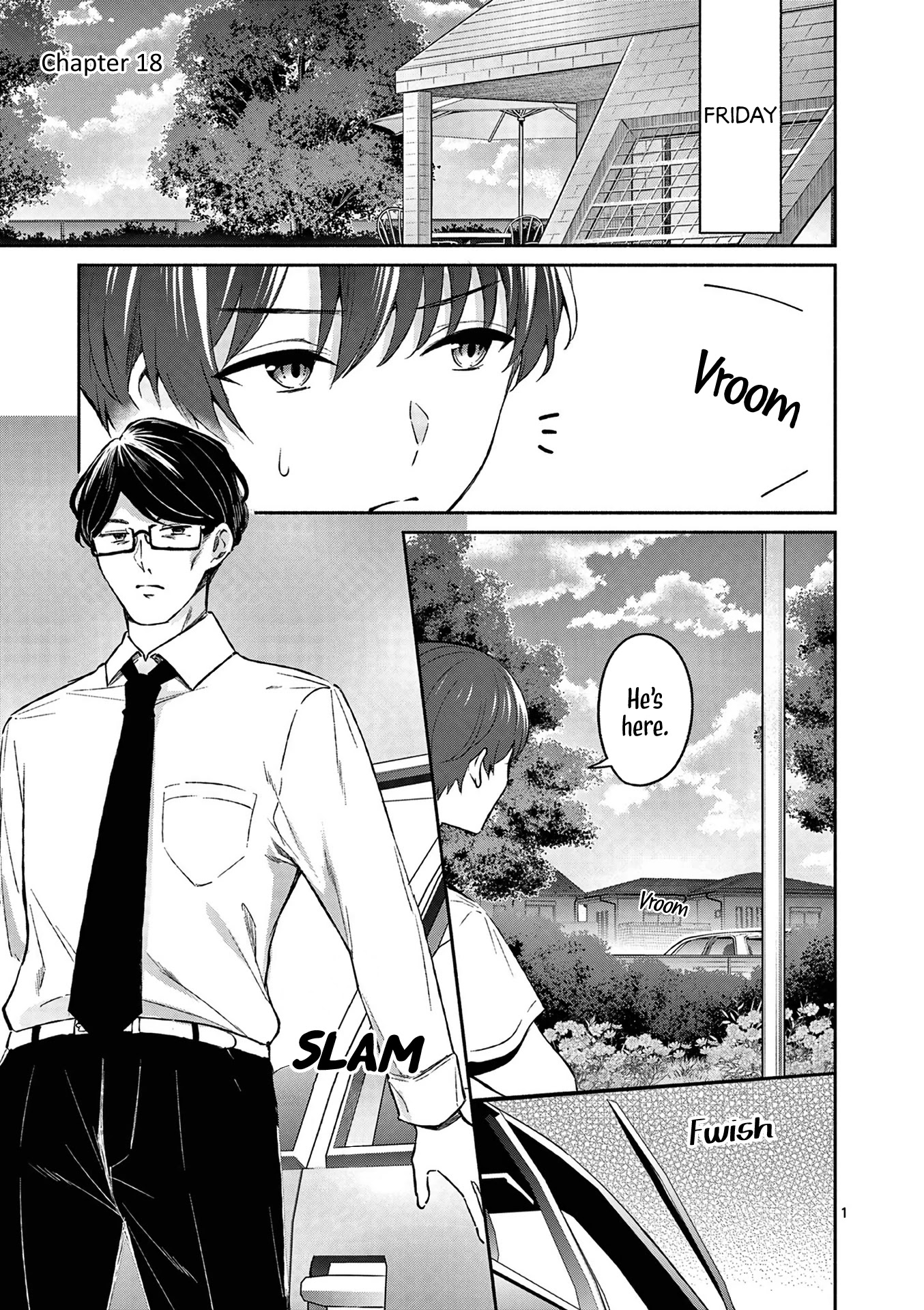 Shiotaiou no Sato-san ga Ore ni dake Amai chapter 18 page 1