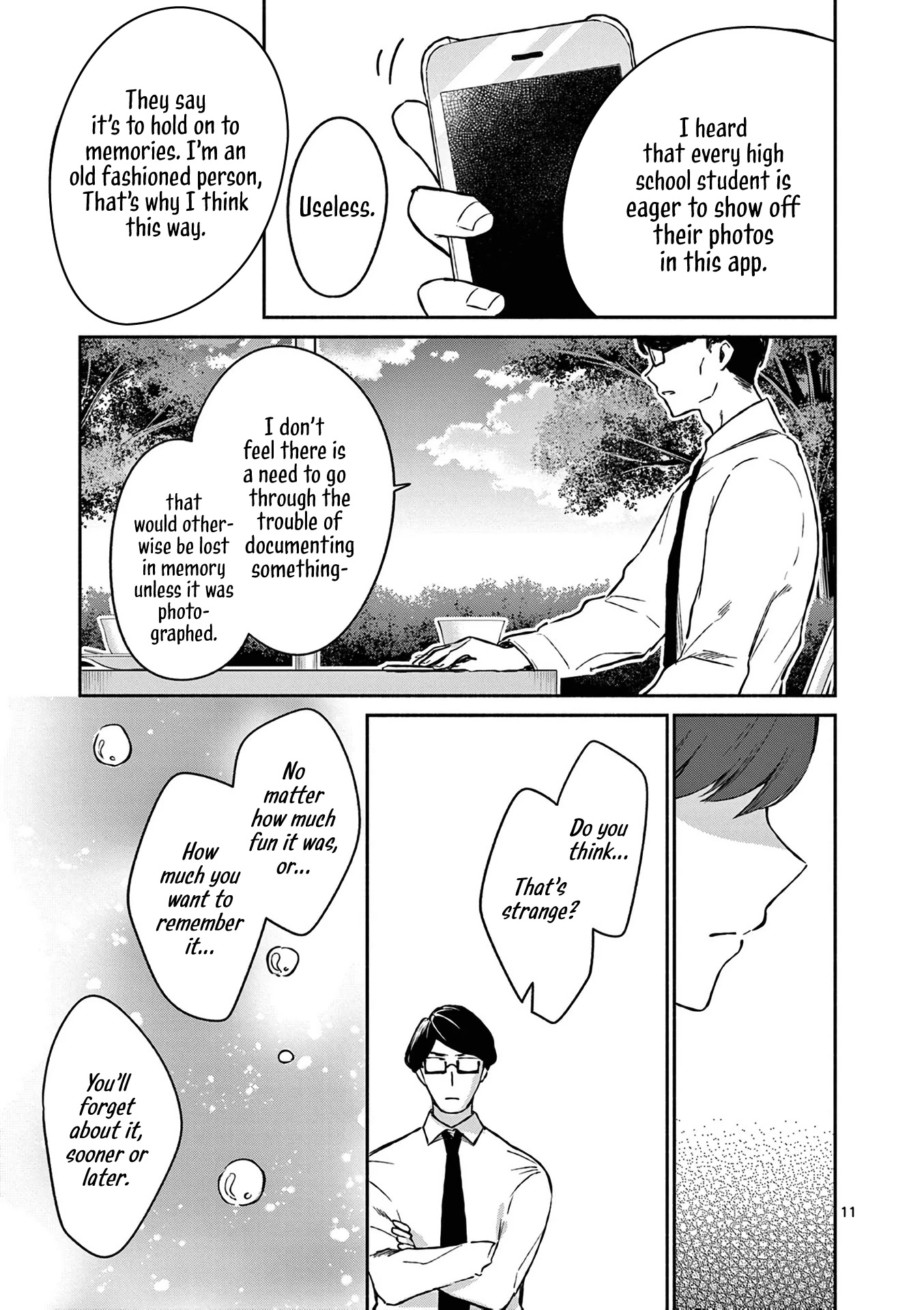 Shiotaiou no Sato-san ga Ore ni dake Amai chapter 18 page 11