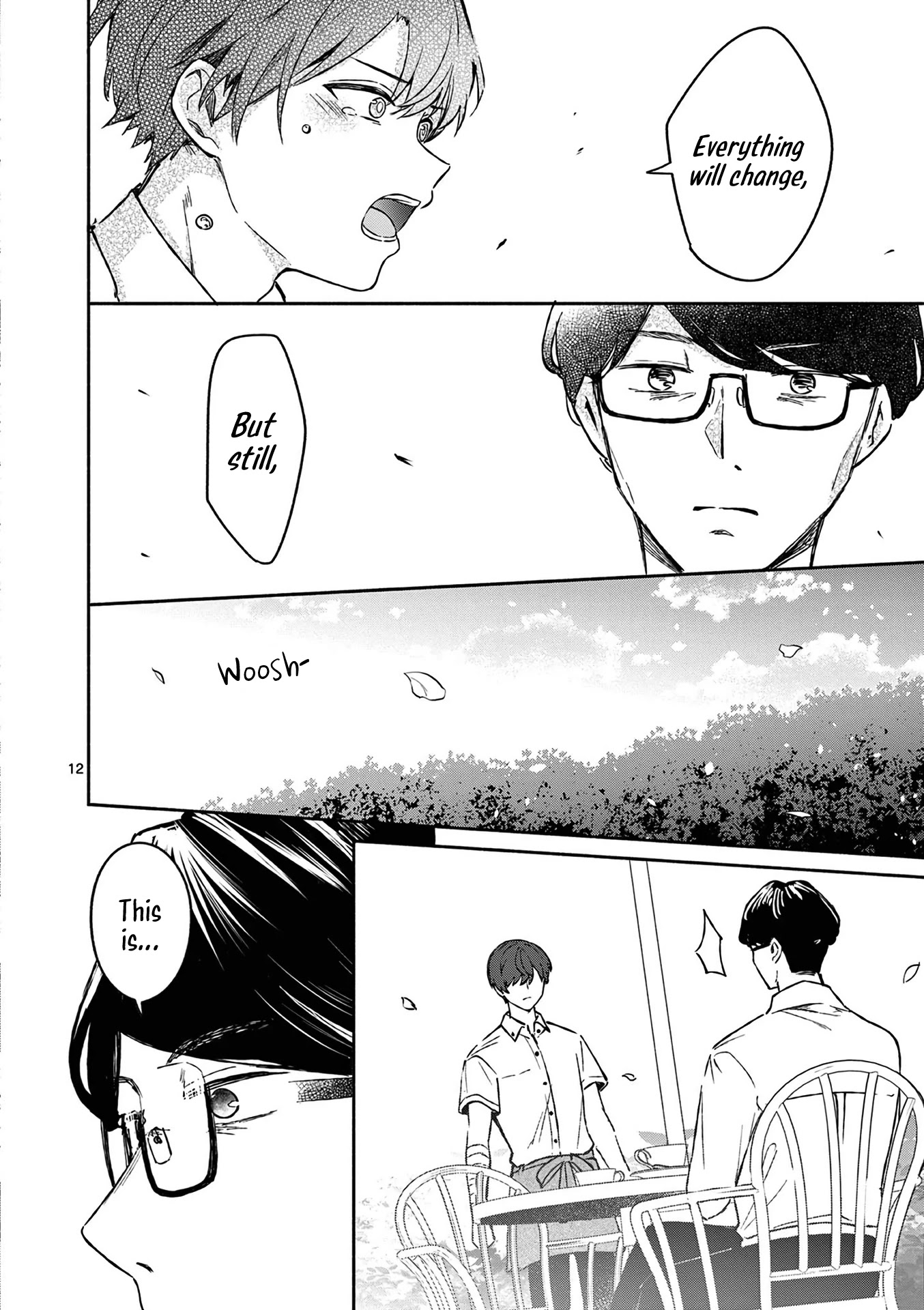 Shiotaiou no Sato-san ga Ore ni dake Amai chapter 18 page 12