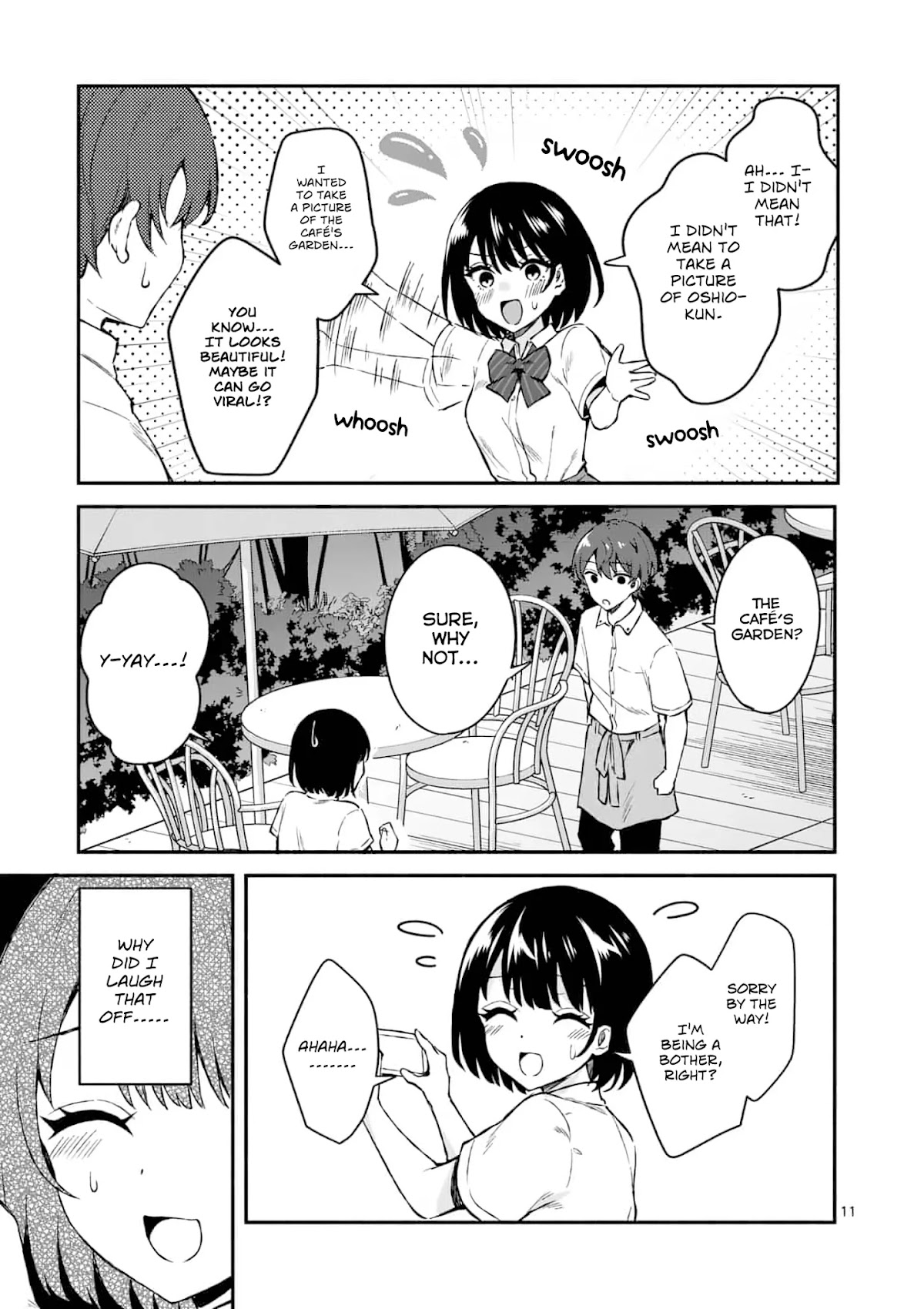 Shiotaiou no Sato-san ga Ore ni dake Amai chapter 2 page 11