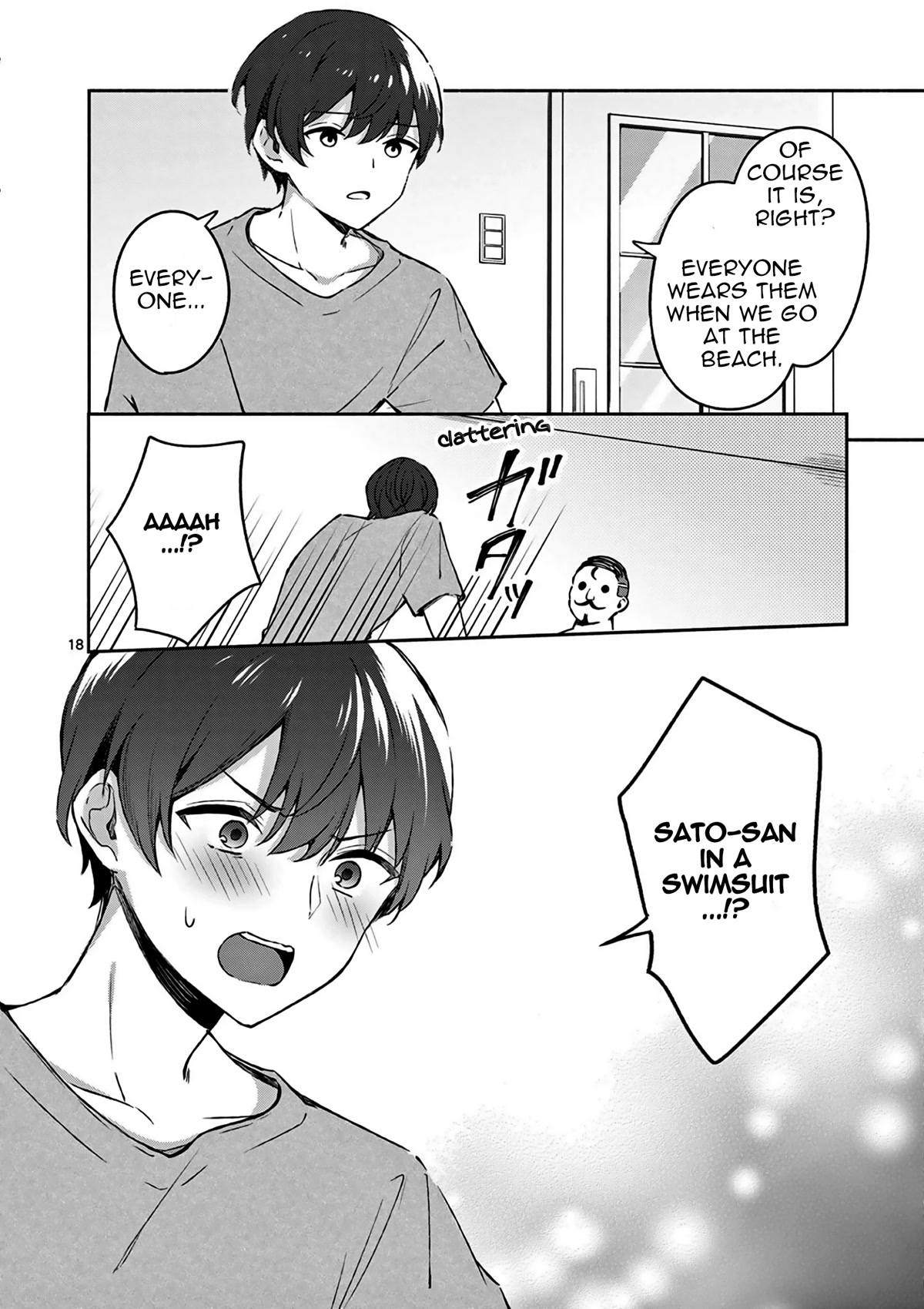 Shiotaiou no Sato-san ga Ore ni dake Amai chapter 23 page 19