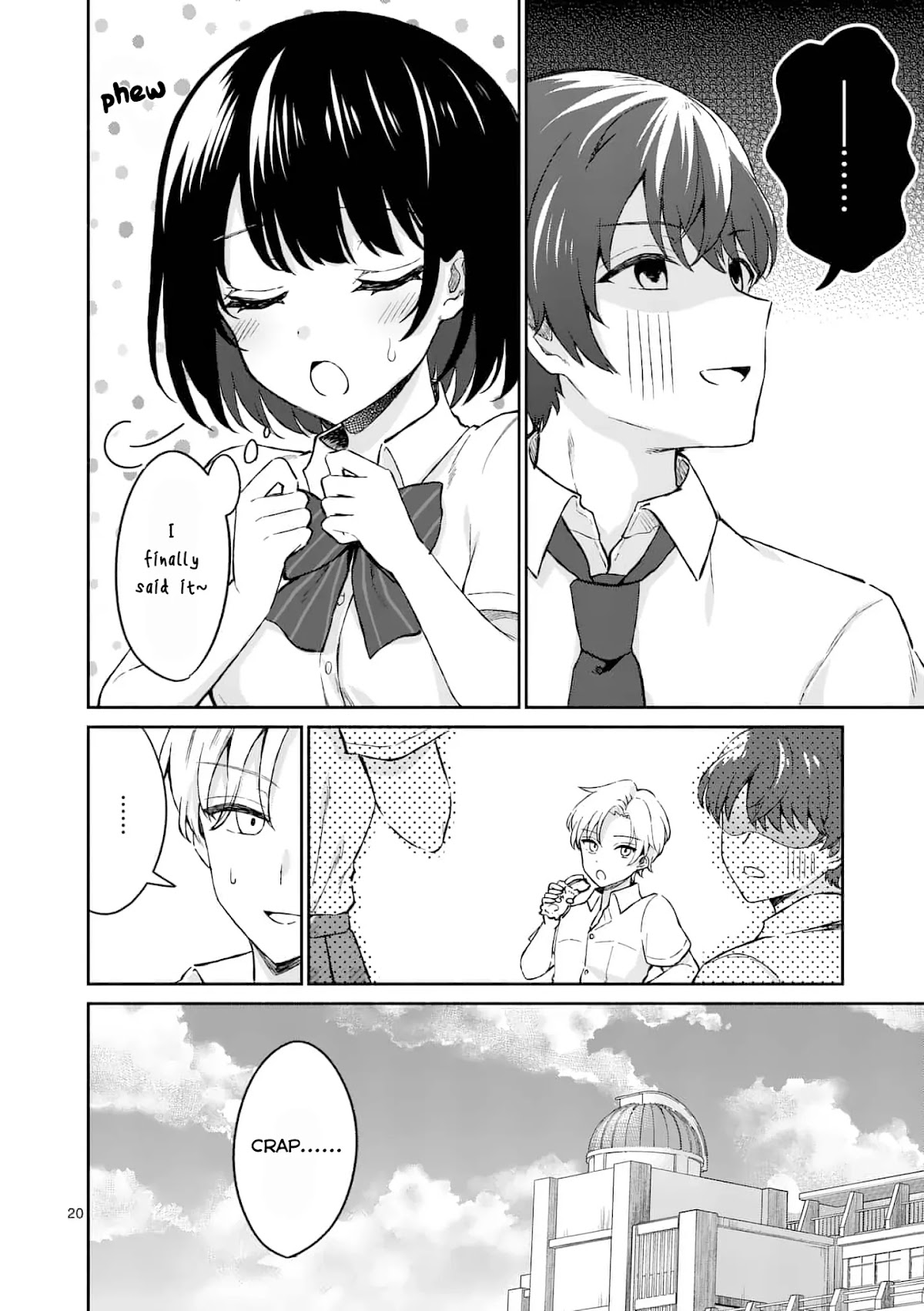 Shiotaiou no Sato-san ga Ore ni dake Amai chapter 3 page 20