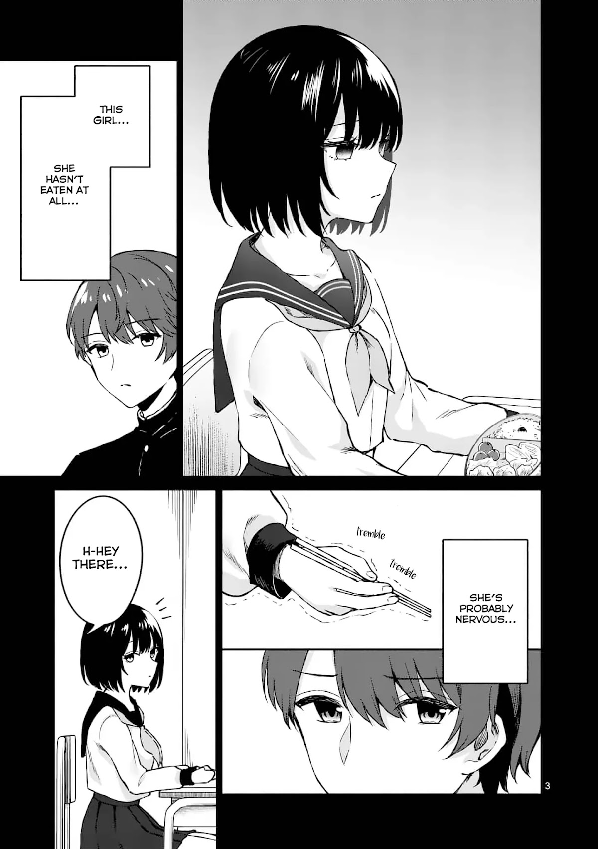 Shiotaiou no Sato-san ga Ore ni dake Amai chapter 3 page 3