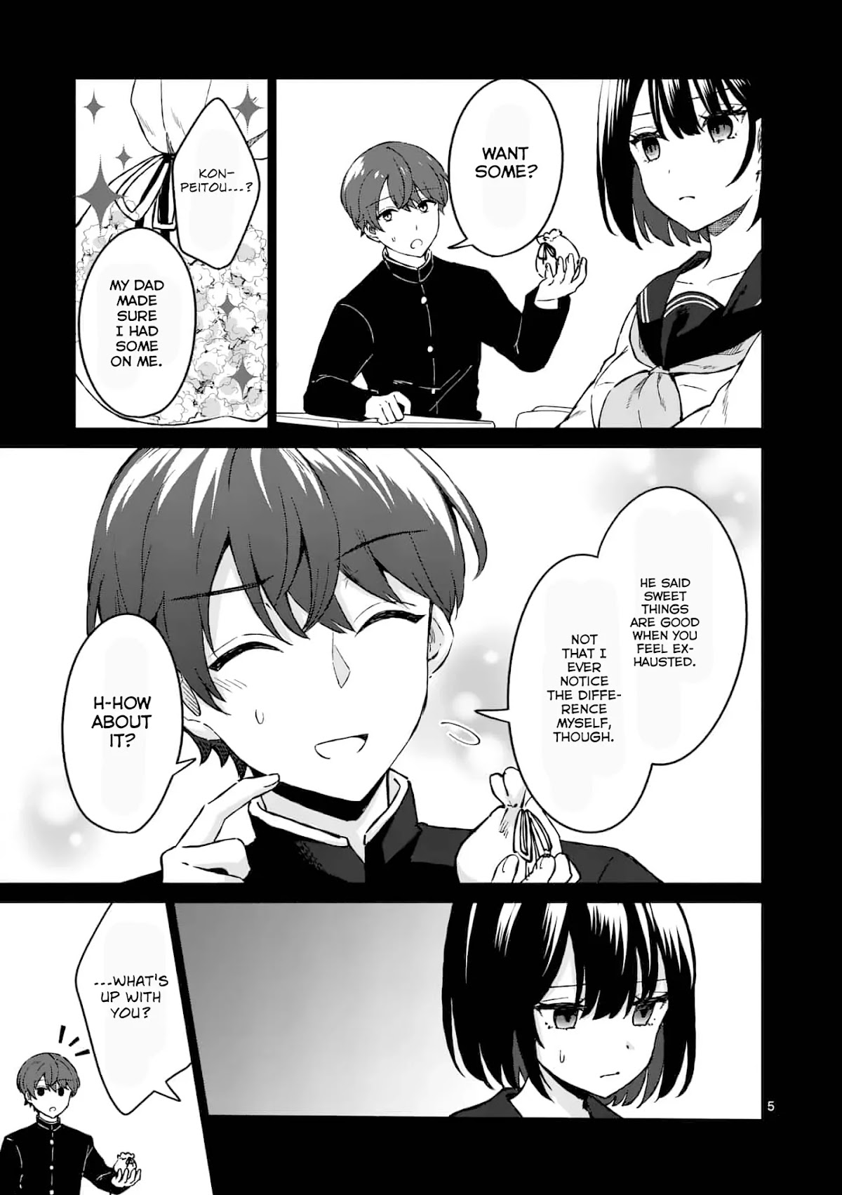 Shiotaiou no Sato-san ga Ore ni dake Amai chapter 3 page 5