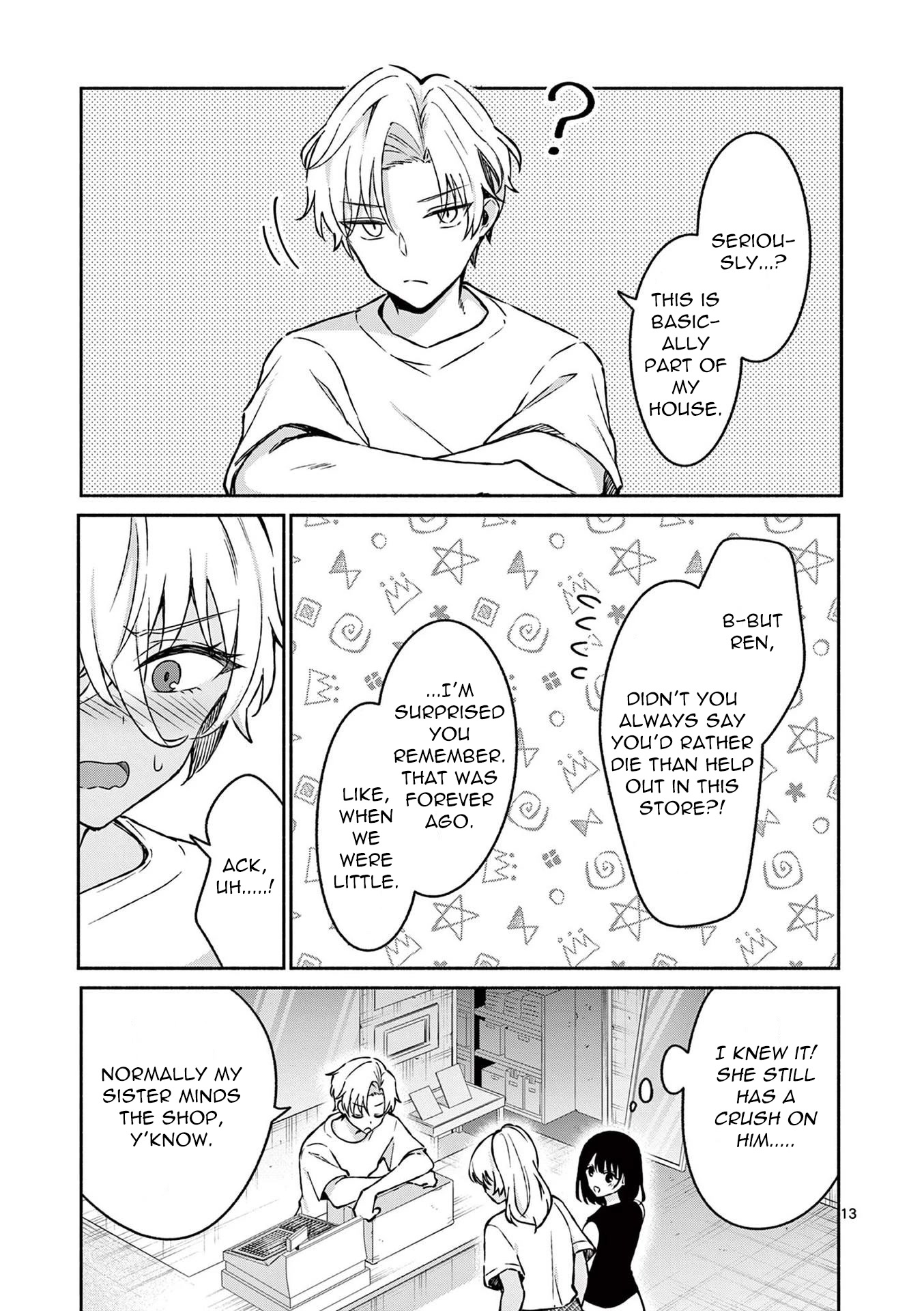 Shiotaiou no Sato-san ga Ore ni dake Amai chapter 34 page 13