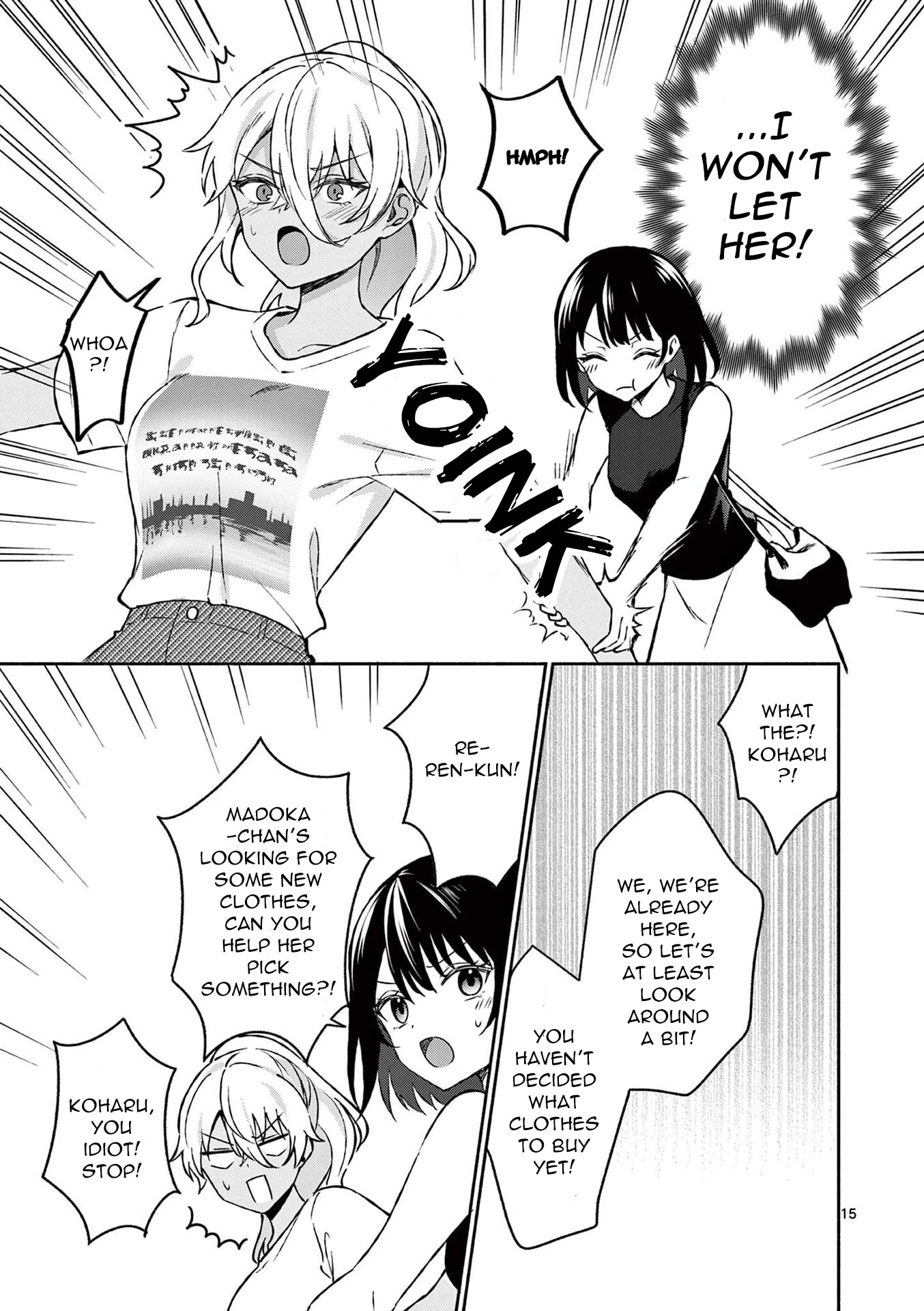 Shiotaiou no Sato-san ga Ore ni dake Amai chapter 34 page 15