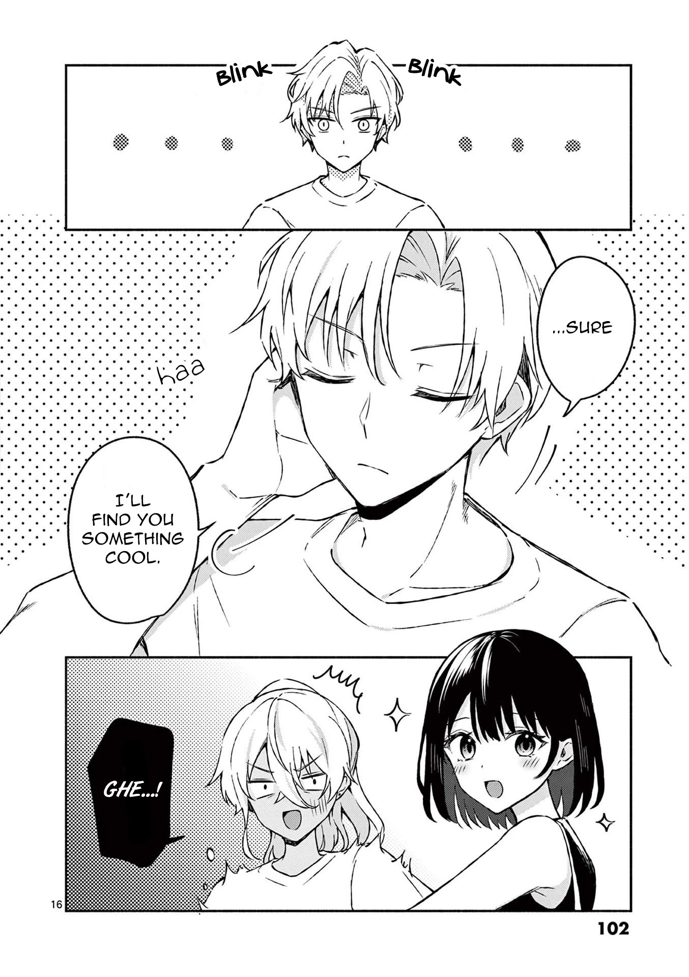 Shiotaiou no Sato-san ga Ore ni dake Amai chapter 34 page 16