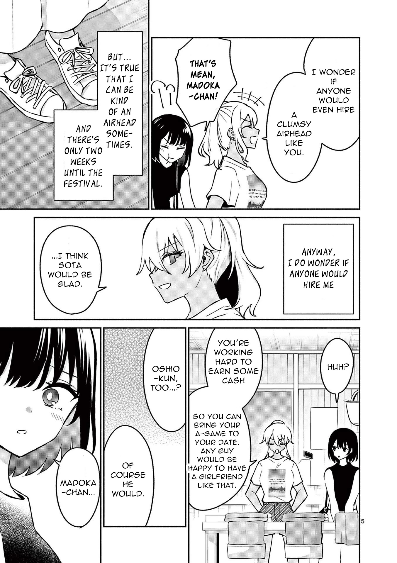 Shiotaiou no Sato-san ga Ore ni dake Amai chapter 34 page 5