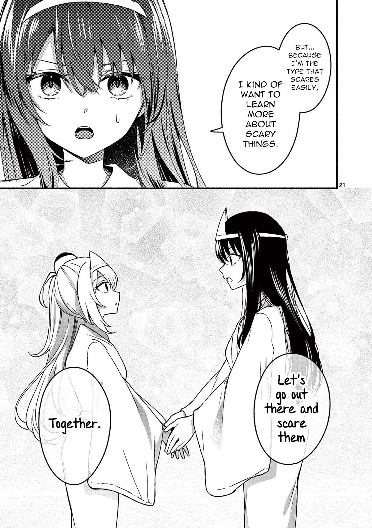 Shiotaiou no Sato-san ga Ore ni dake Amai chapter 41 page 21