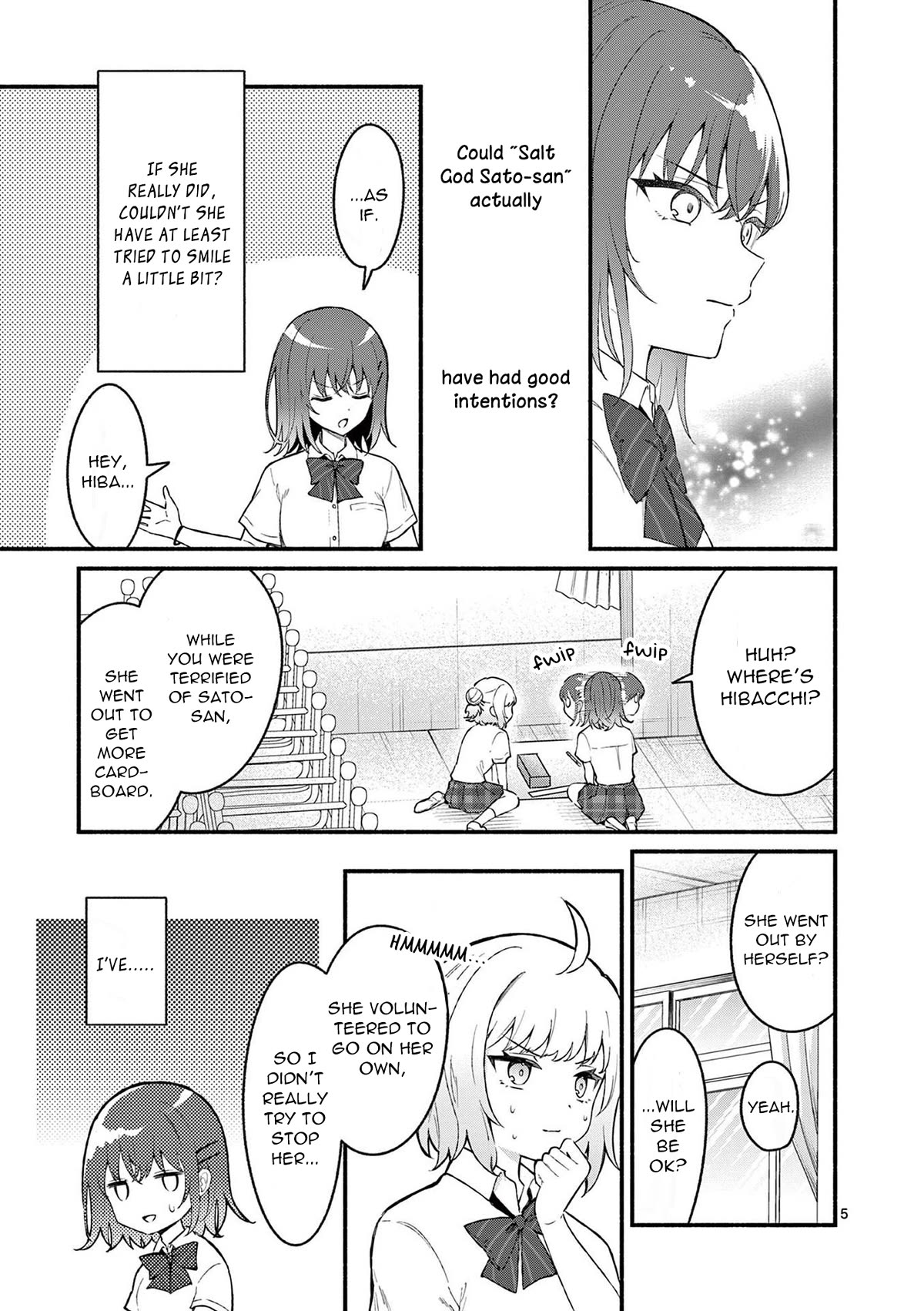 Shiotaiou no Sato-san ga Ore ni dake Amai chapter 51 page 5