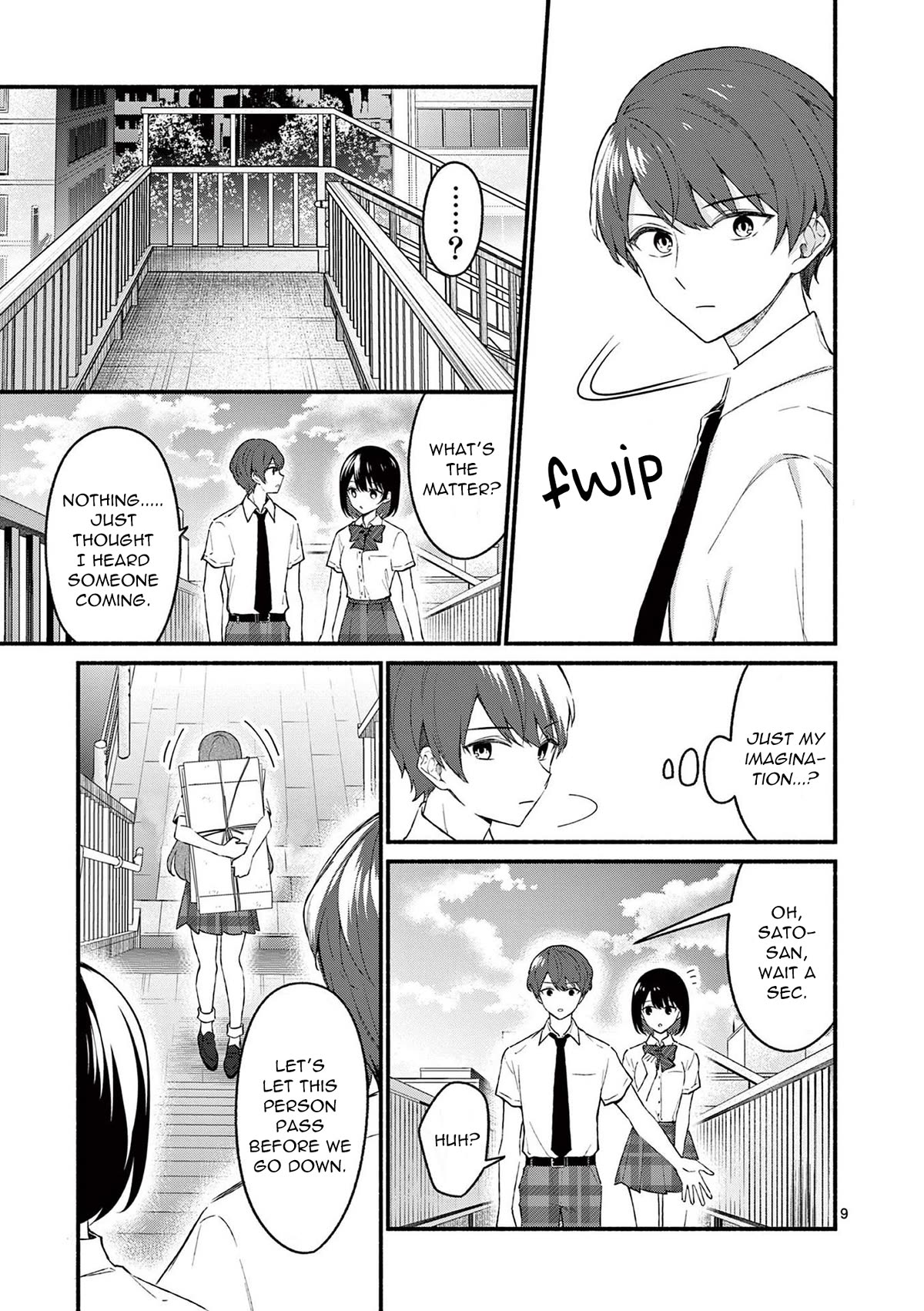 Shiotaiou no Sato-san ga Ore ni dake Amai chapter 51 page 9