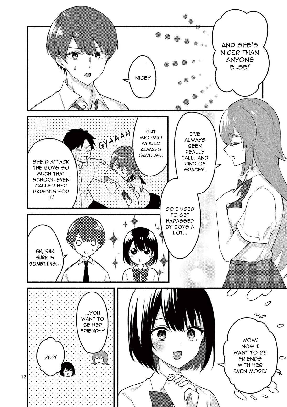 Shiotaiou no Sato-san ga Ore ni dake Amai chapter 52 page 12