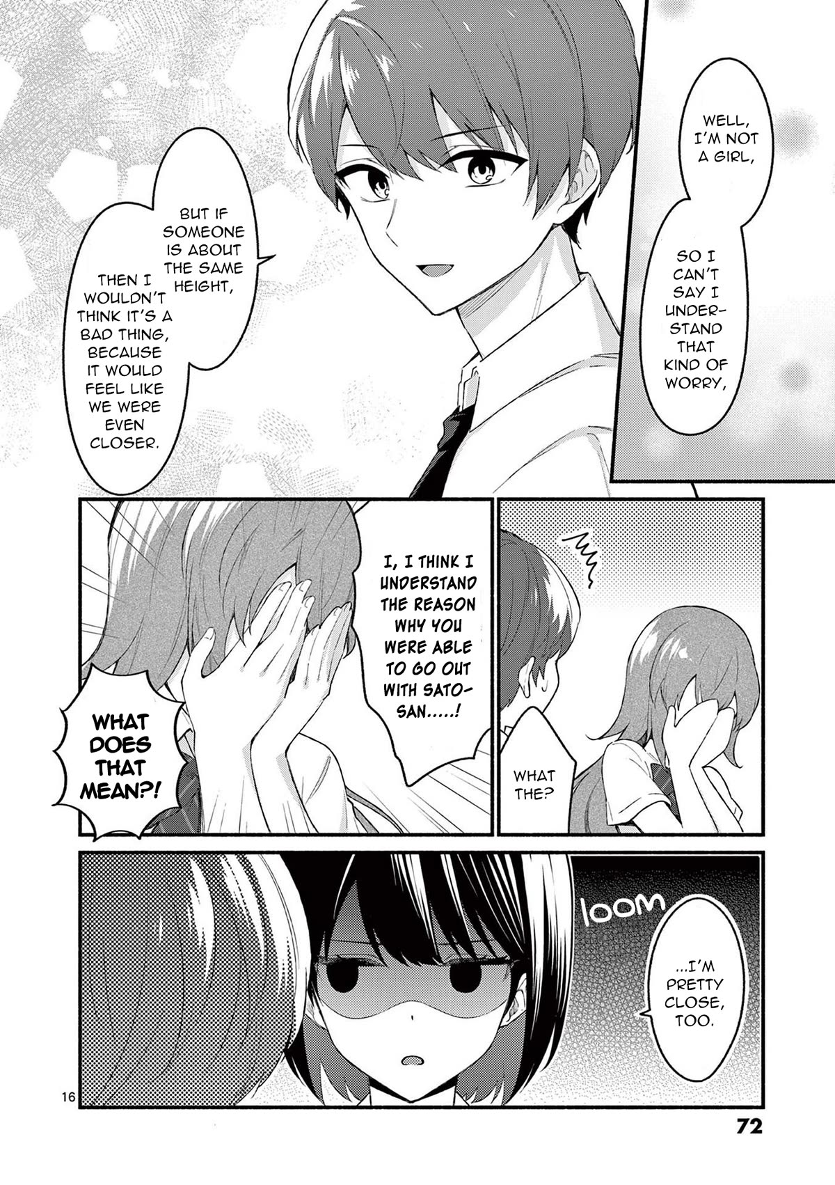 Shiotaiou no Sato-san ga Ore ni dake Amai chapter 52 page 16