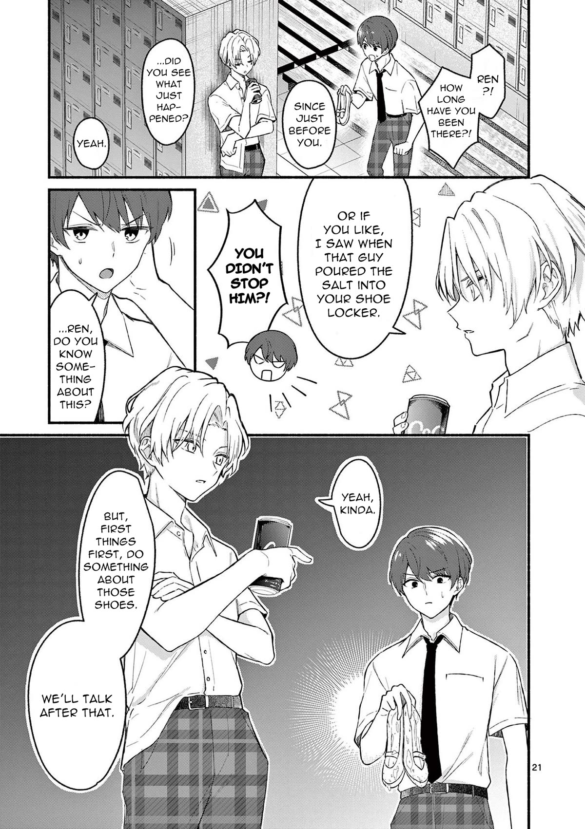 Shiotaiou no Sato-san ga Ore ni dake Amai chapter 52 page 21