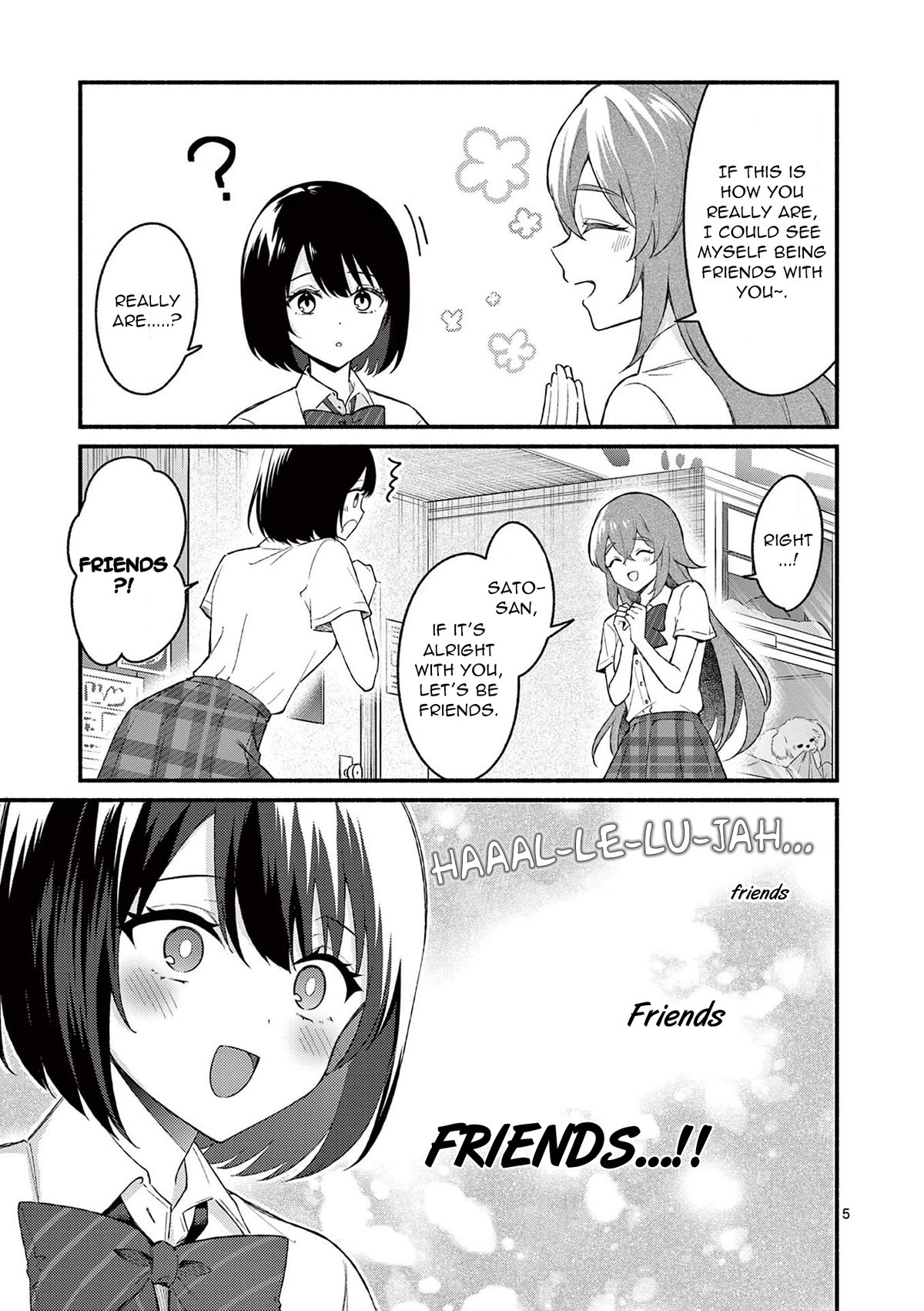 Shiotaiou no Sato-san ga Ore ni dake Amai chapter 52 page 5