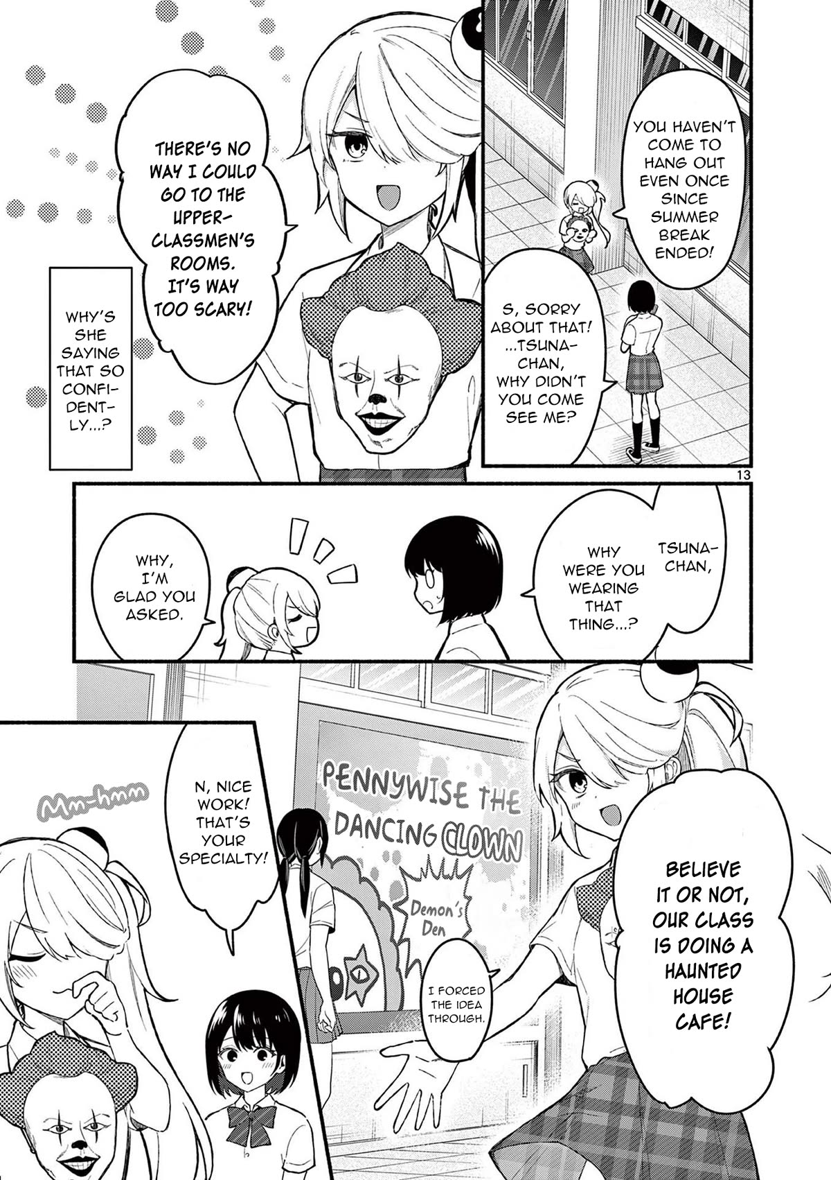 Shiotaiou no Sato-san ga Ore ni dake Amai chapter 53 page 13