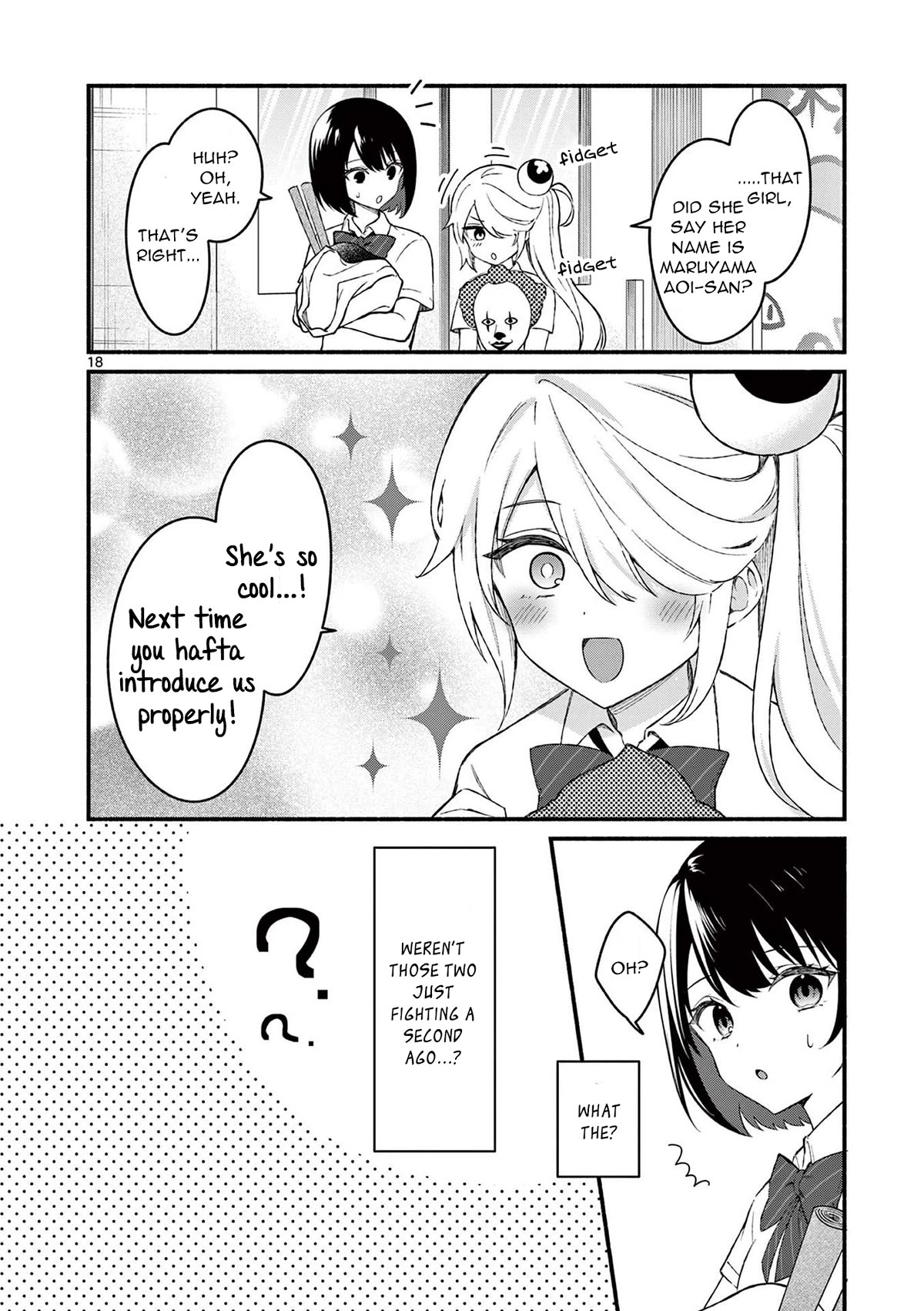 Shiotaiou no Sato-san ga Ore ni dake Amai chapter 53 page 18